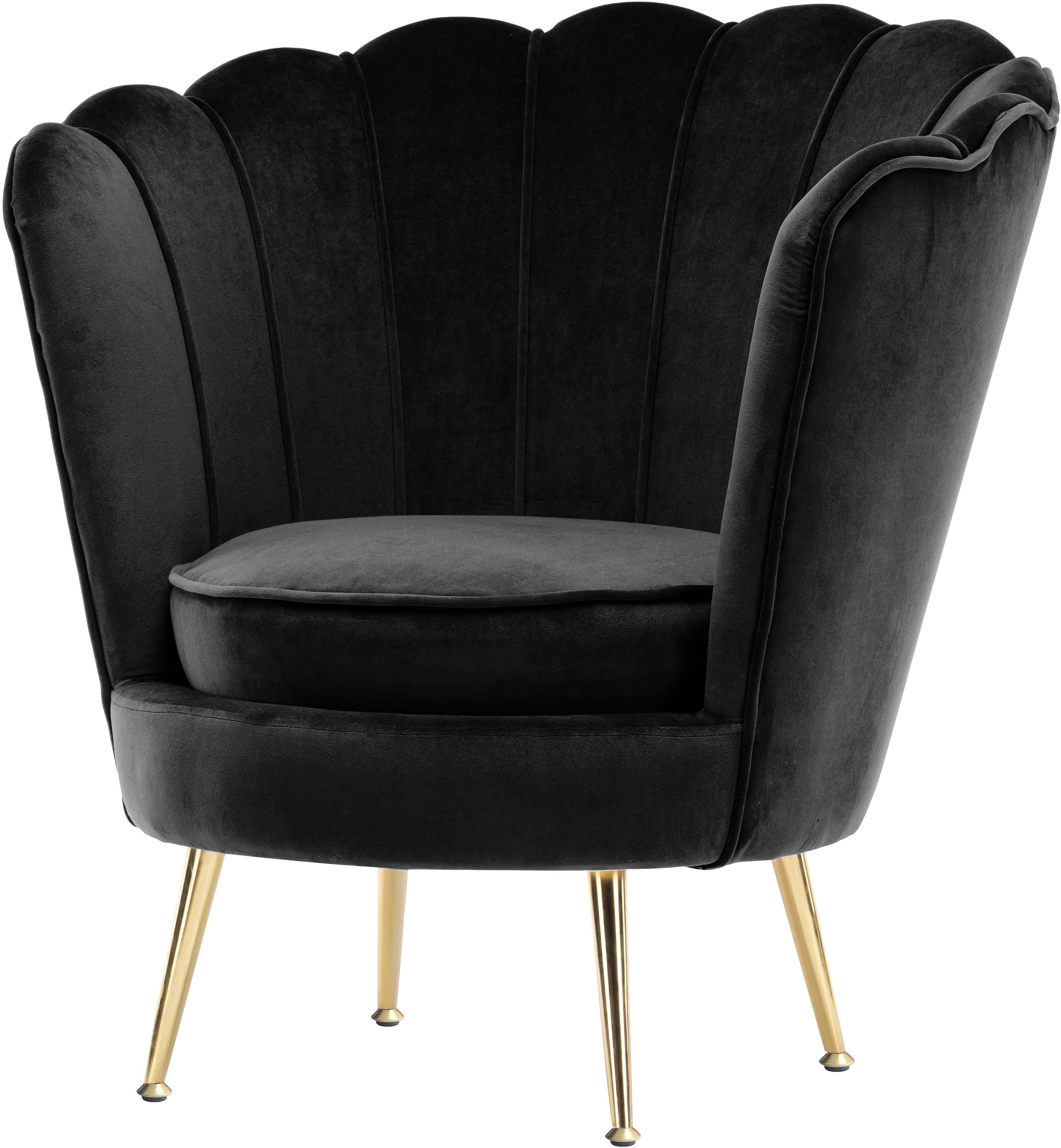 Kayoom Sessel »Sofa Barbara 125, hochwertiger Velvet-Stoff mit samtweicher günstig online kaufen