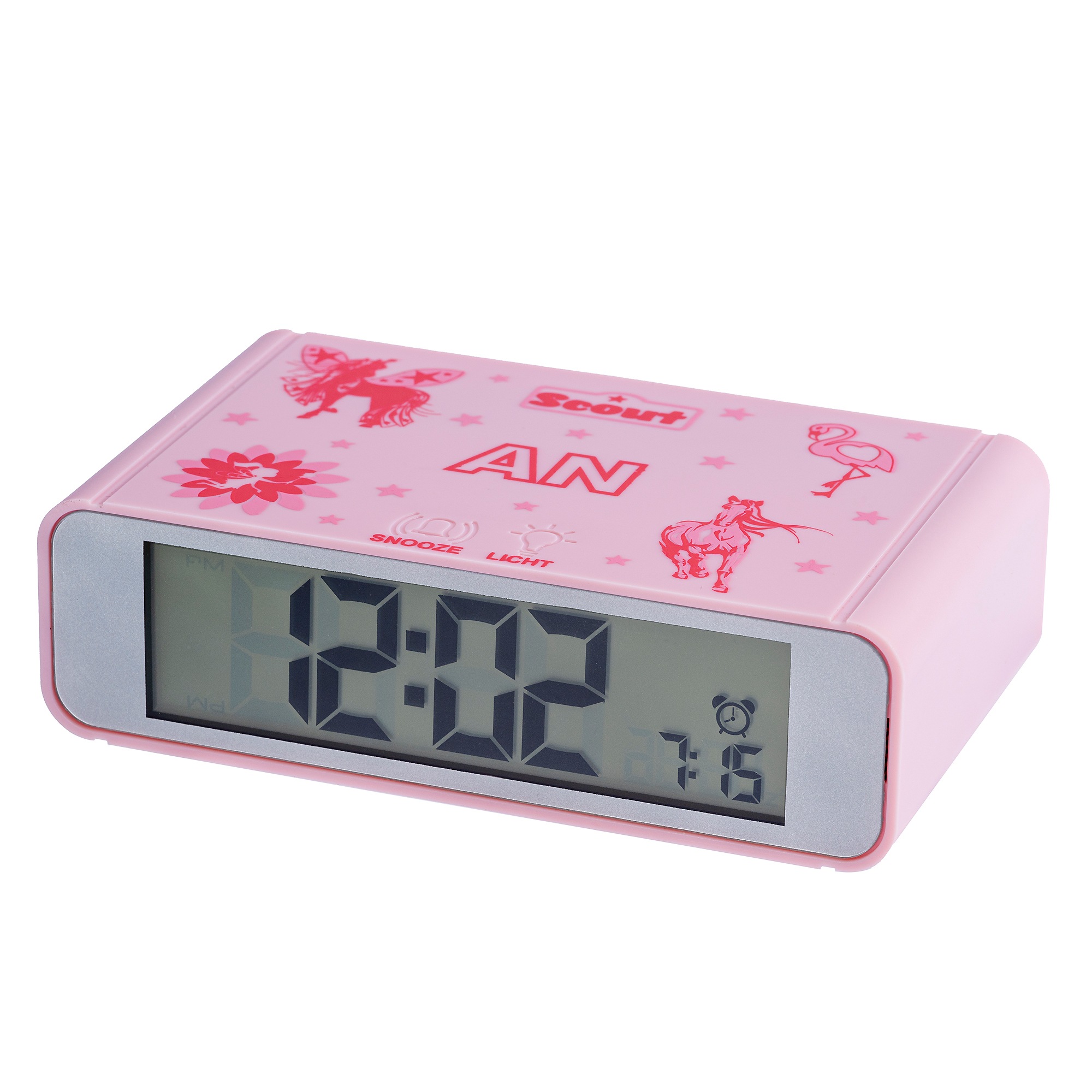 Scout Quarzwecker »Digi Clock, 280001025« Kinderwecker, Digitalwecker, Geschenkidee, Kinderzimmer, Jugendliche