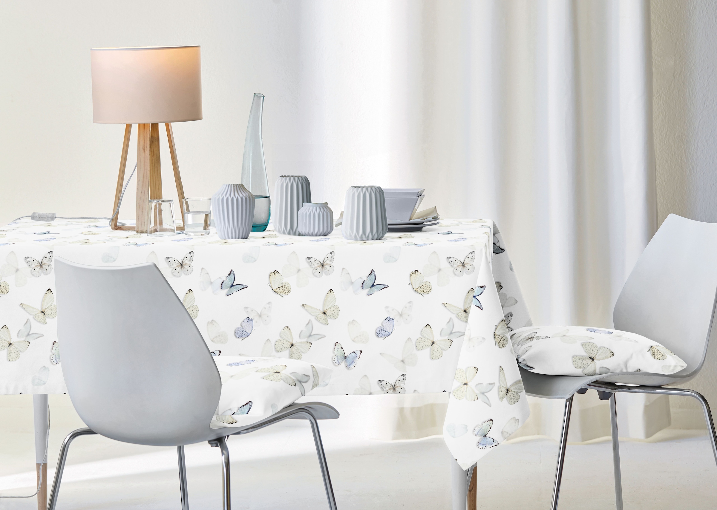 APELT Tischdecke »7003« Schmetterlings-All-over