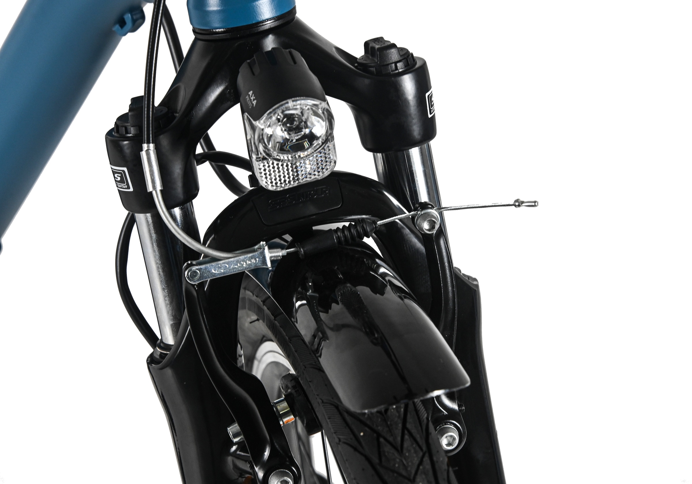 Dacapo Trekkingrad »Firenze 200 Blau 24 Gänge RH 53 cm« 24 Gang Shimano Acera Schaltwerk Kettenschaltung