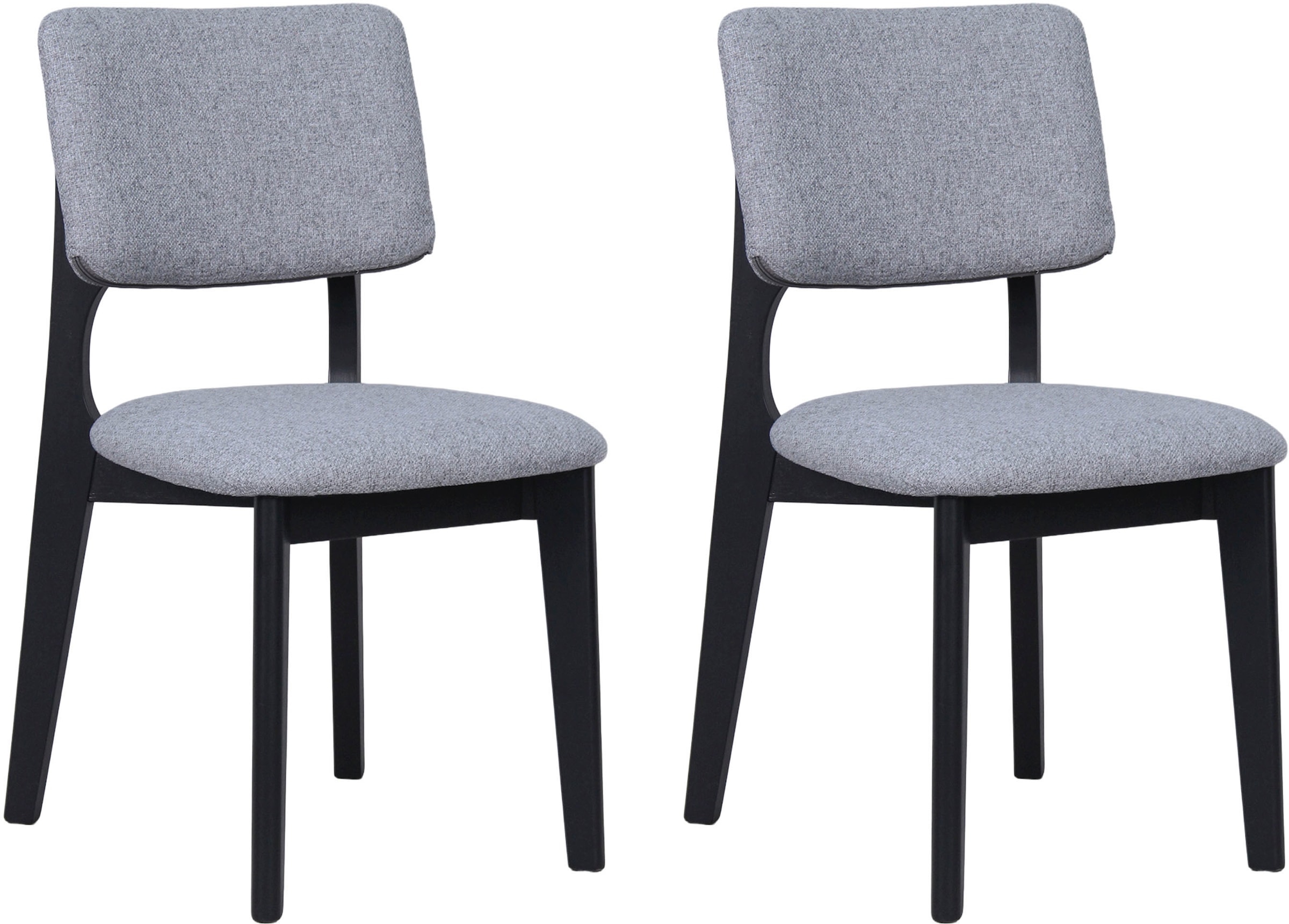 byLIVING Esszimmerstuhl »Elsa« (Set) 2 Stk. Webstoff modern gemütlicher Mas günstig online kaufen