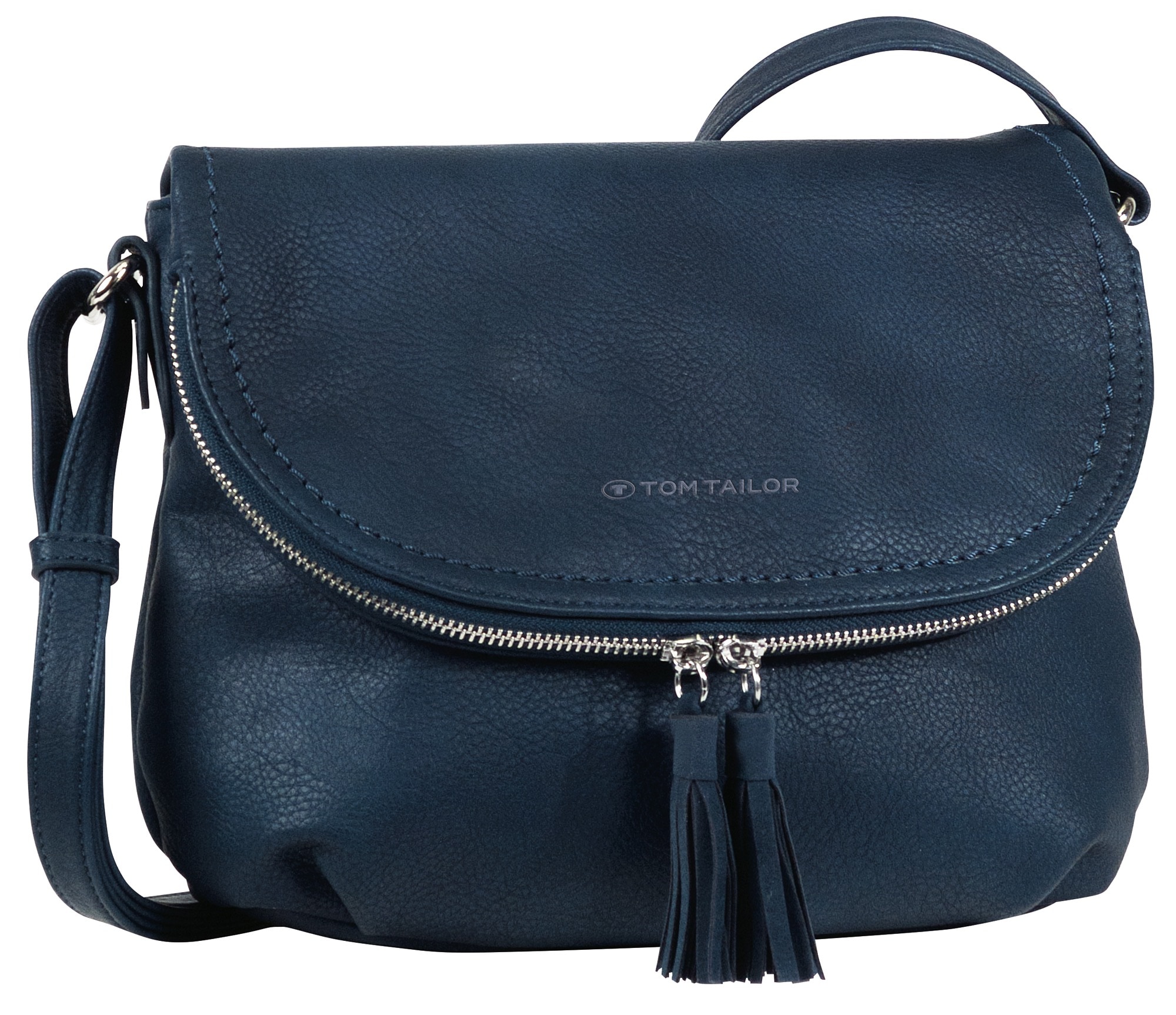 Umhängetasche »LARY«, Crossbody Bag mit modischen Quasten am Zipper