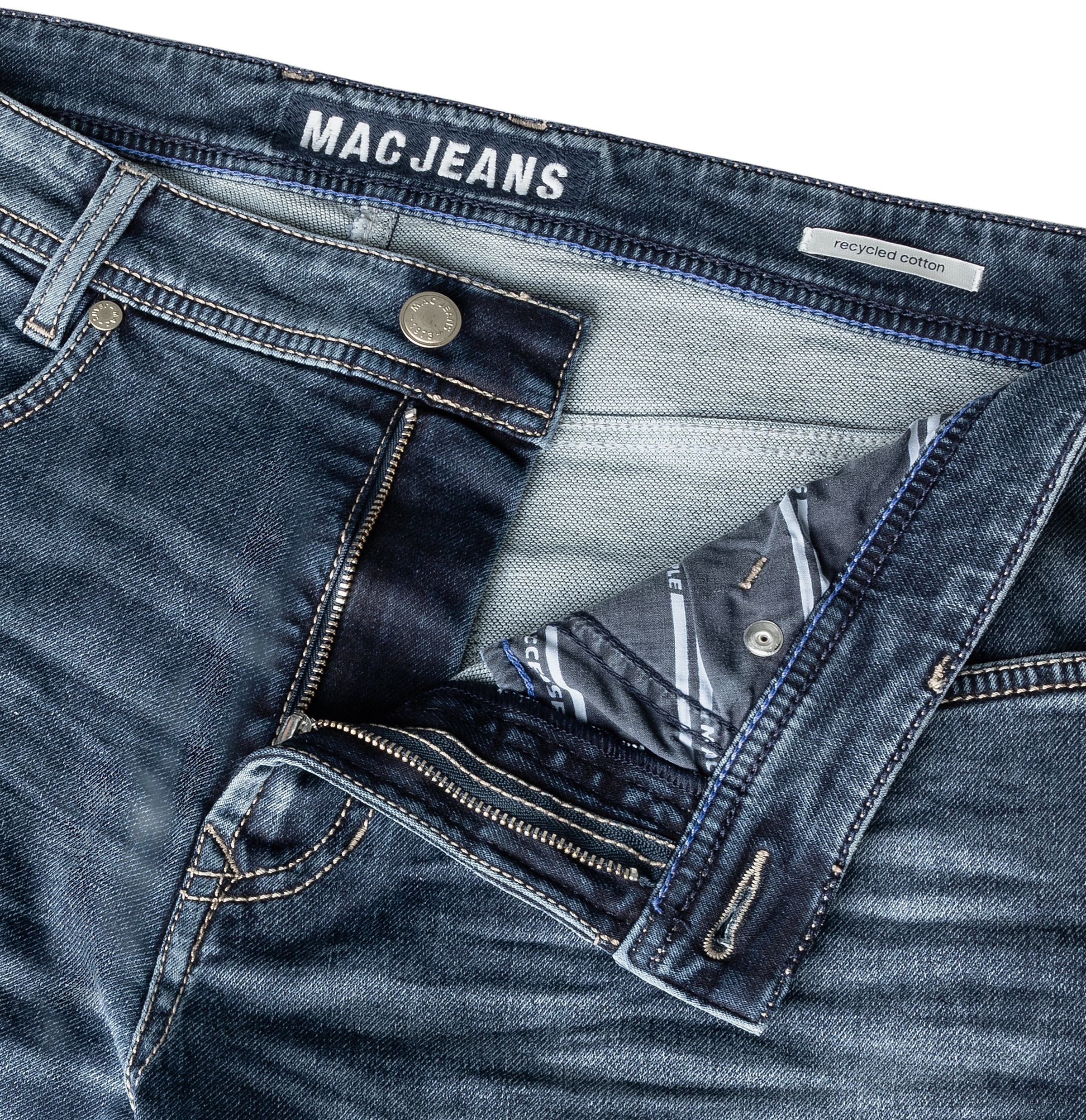 MAC Tapered-fit-Jeans, im Five-Pocket Style