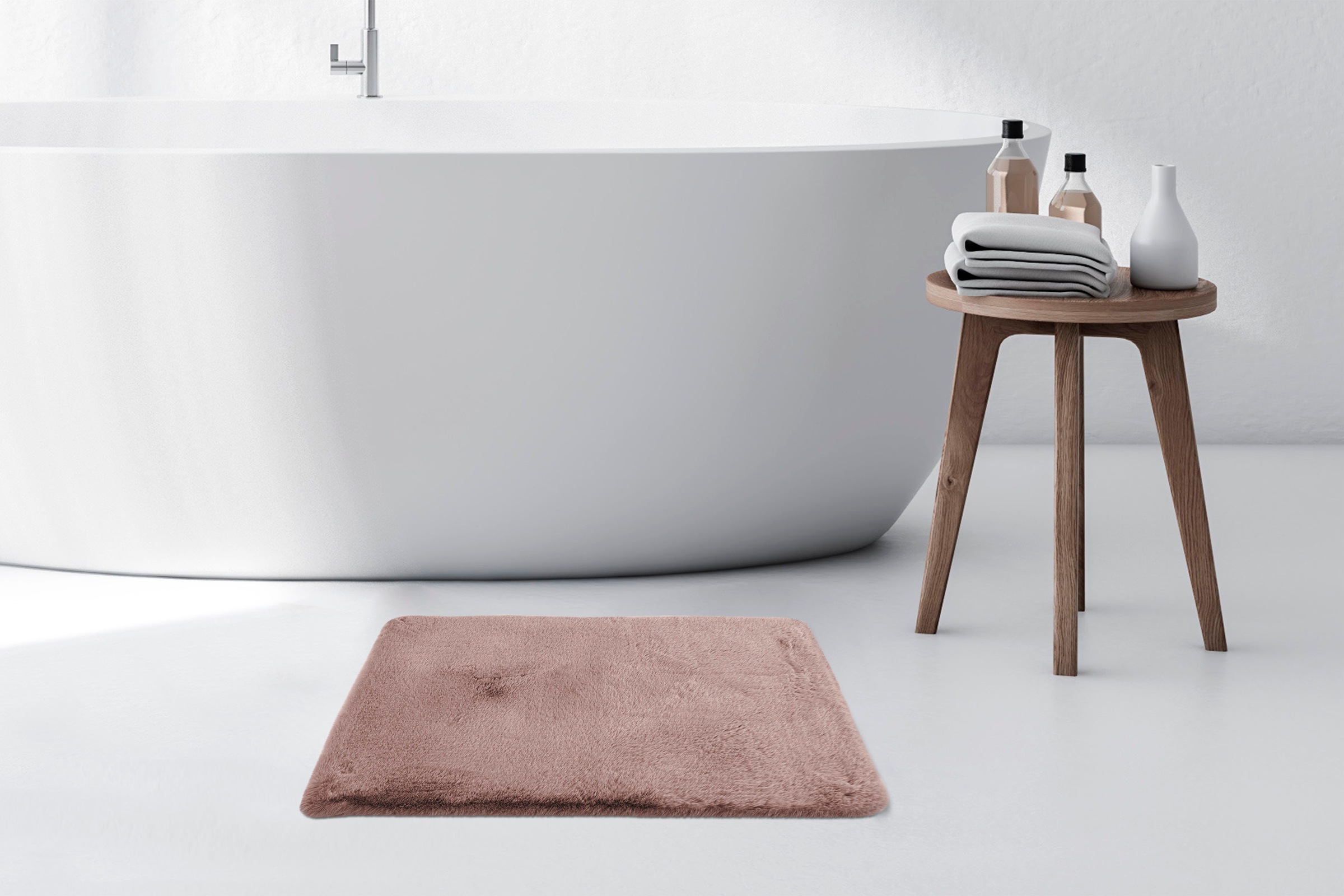 Kayoom Badematte »Rabbit Light«, rutschhemmend beschichtet, fußbodenheizung günstig online kaufen