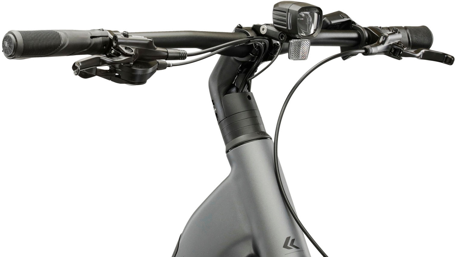 Kross »Influx Hybrid SUV 2.0 16,7Ah / 600 Wh 29 Zoll grau 9 Gänge 2026« 9 Gang Shimano CUES U4000 Schaltwerk Kettenschaltung Mittelmotor 250 W