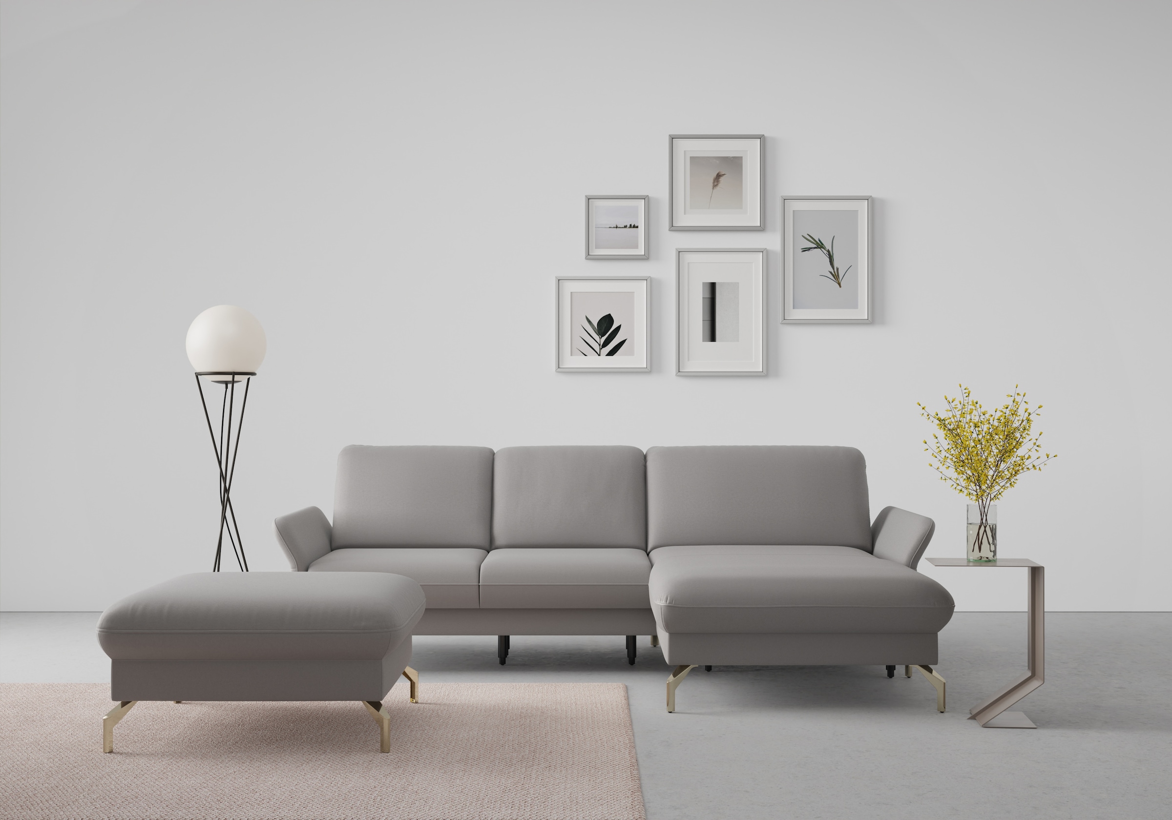 sit&more Ecksofa »Fashion L-Form«, wahlweise mit Kopfteilverstellung, Vorzi günstig online kaufen