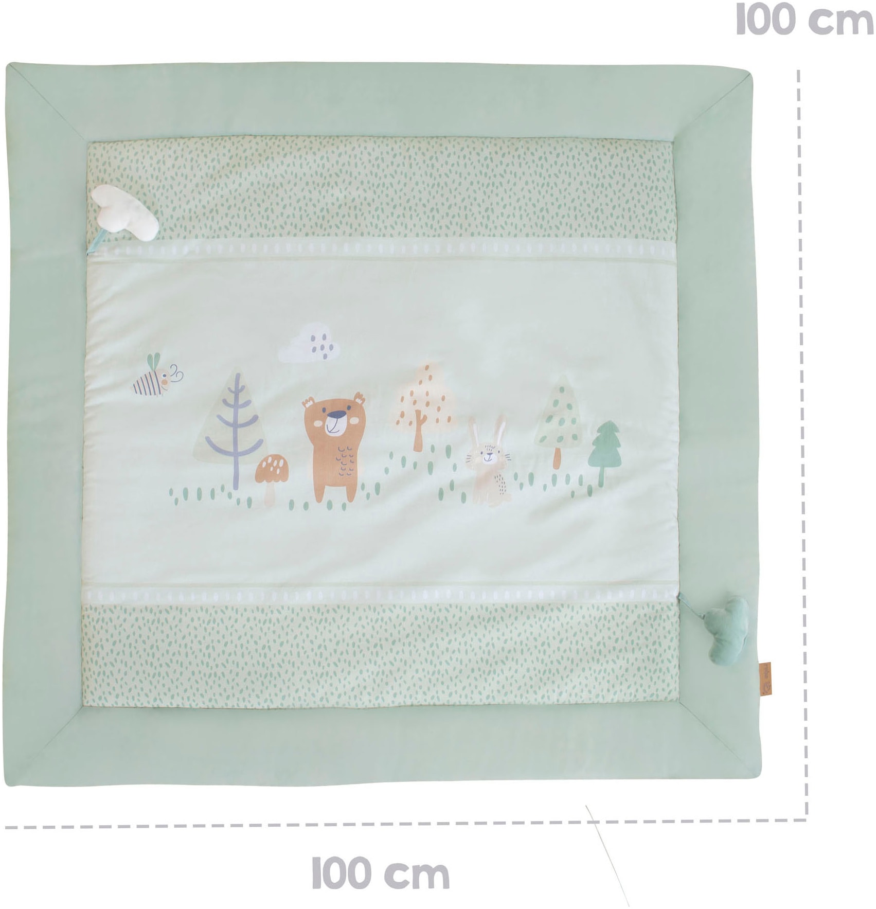 roba® Krabbeldecke »Woodland Buddies«