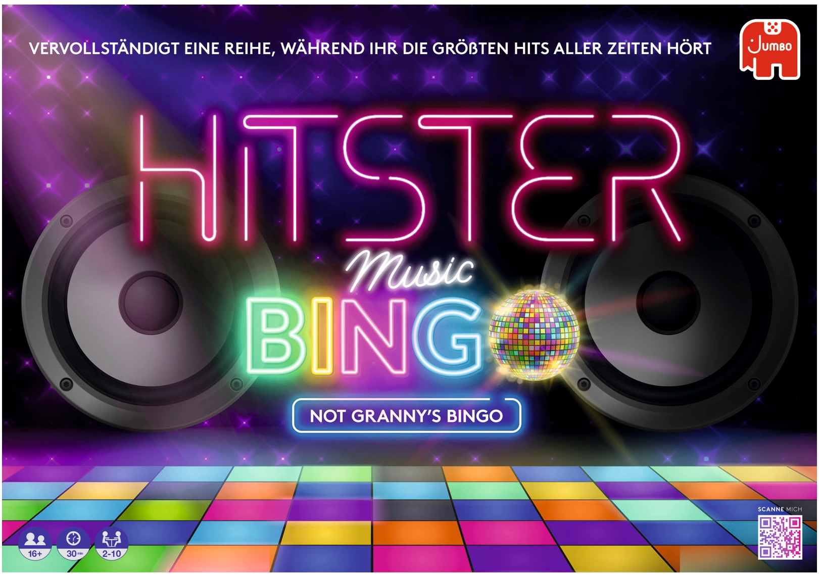 JUMBO Spiel »Hitster Musik Bingo«