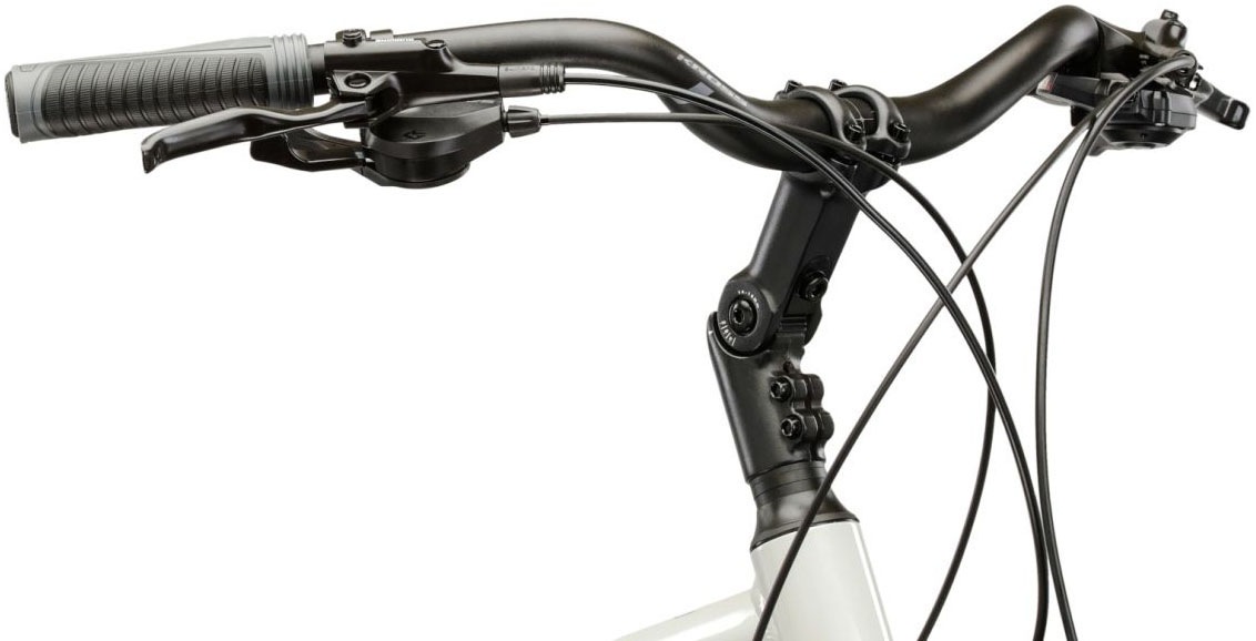 Kross Trekkingrad »Herren-Trekkingrad 28" Trans 5.0 Grau 18 Gänge« 18 Gang Shimano CUES U3020 Schaltwerk Kettenschaltung