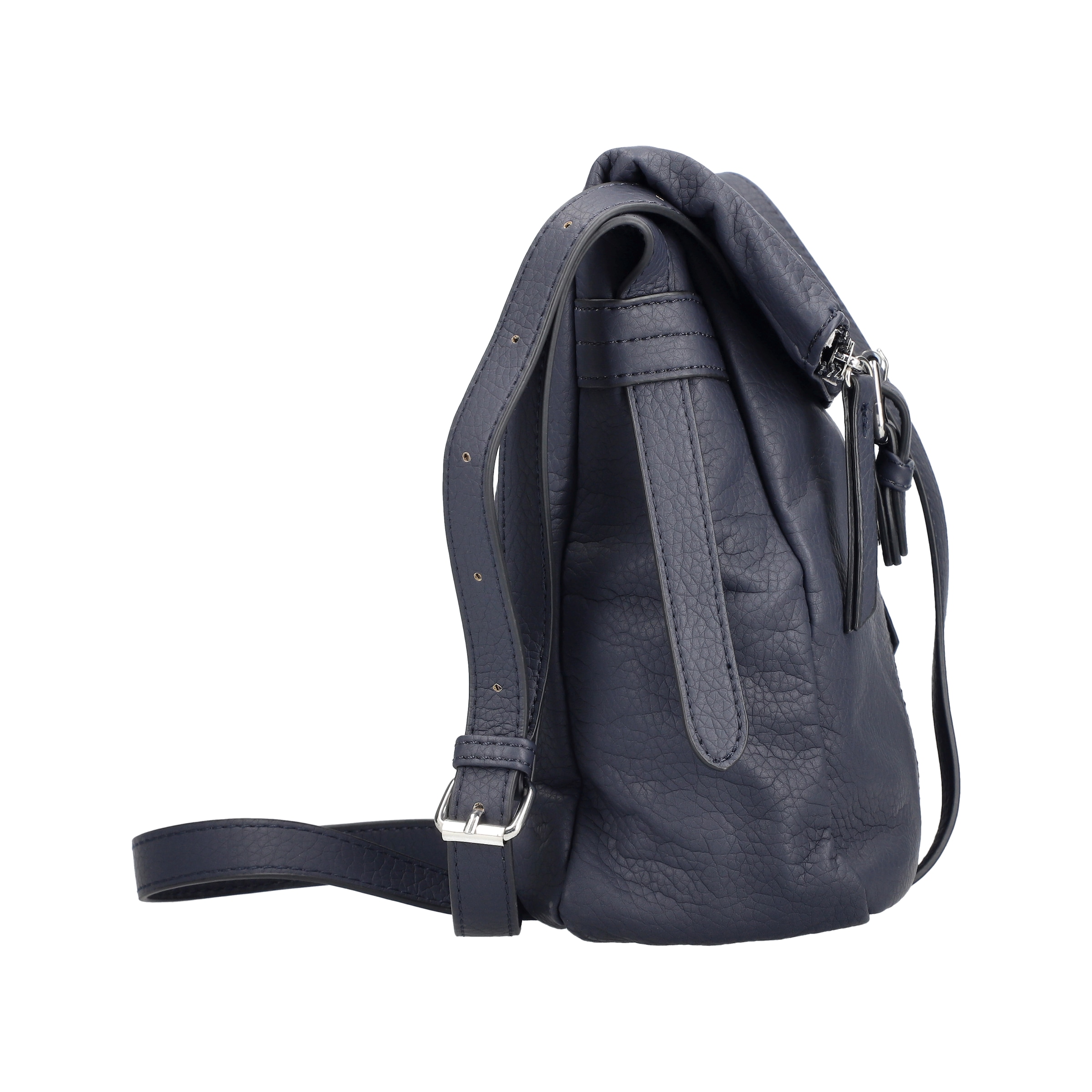 Rieker Umhängetasche, Damen-Handtasche, Schultertasche, Überschlag mit Schnallenverschluss