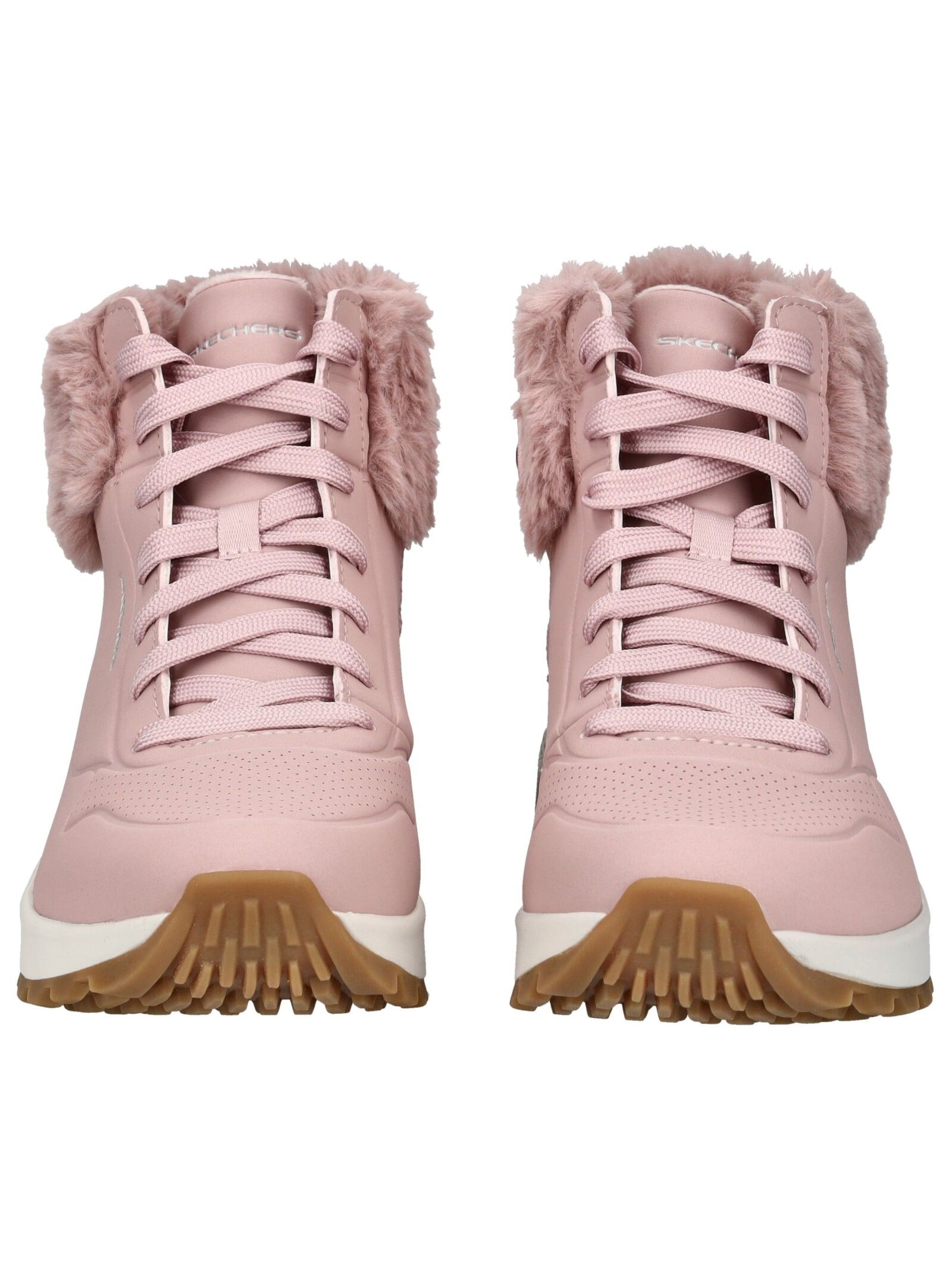 Skechers Schnürstiefelette »Skechers Stiefelette Lederimitat/Textil«