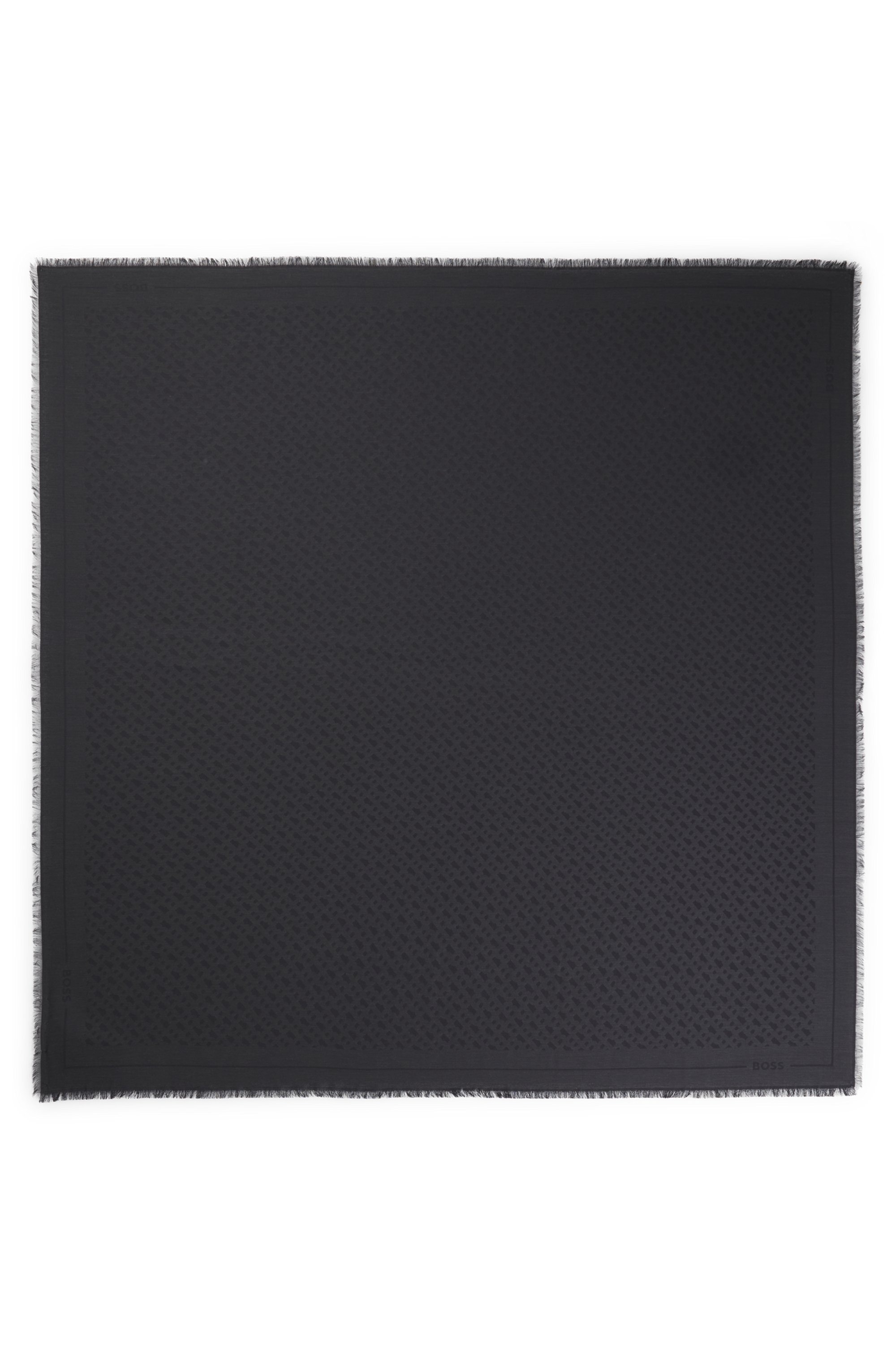 BOSS Schal »Ledonia 120*120«, mit Jaquardmuster