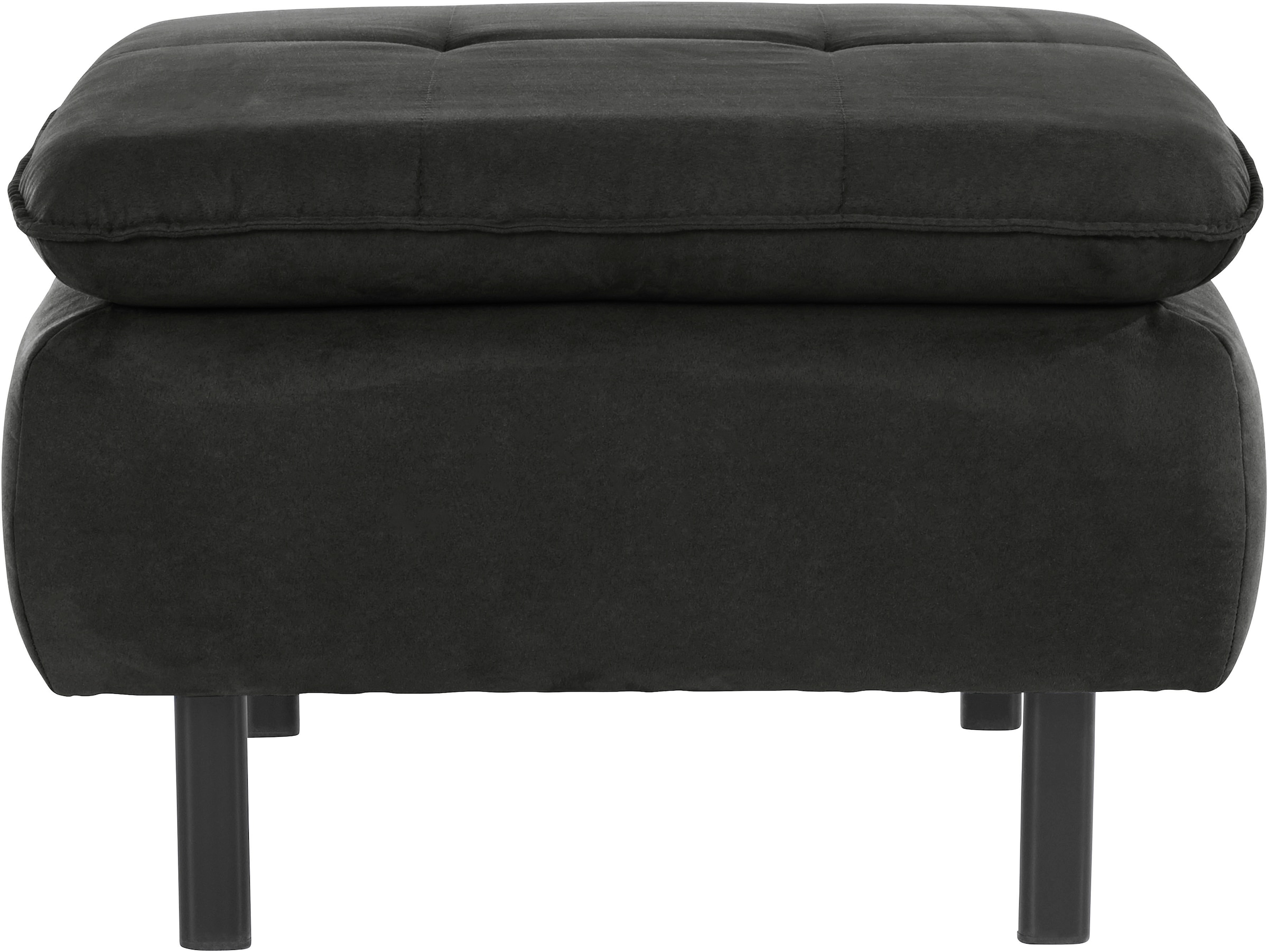 INOSIGN Polsterhocker »Birkholm«, passend zur Serie "Birkholm", B/T/H: 65/65/44 cm