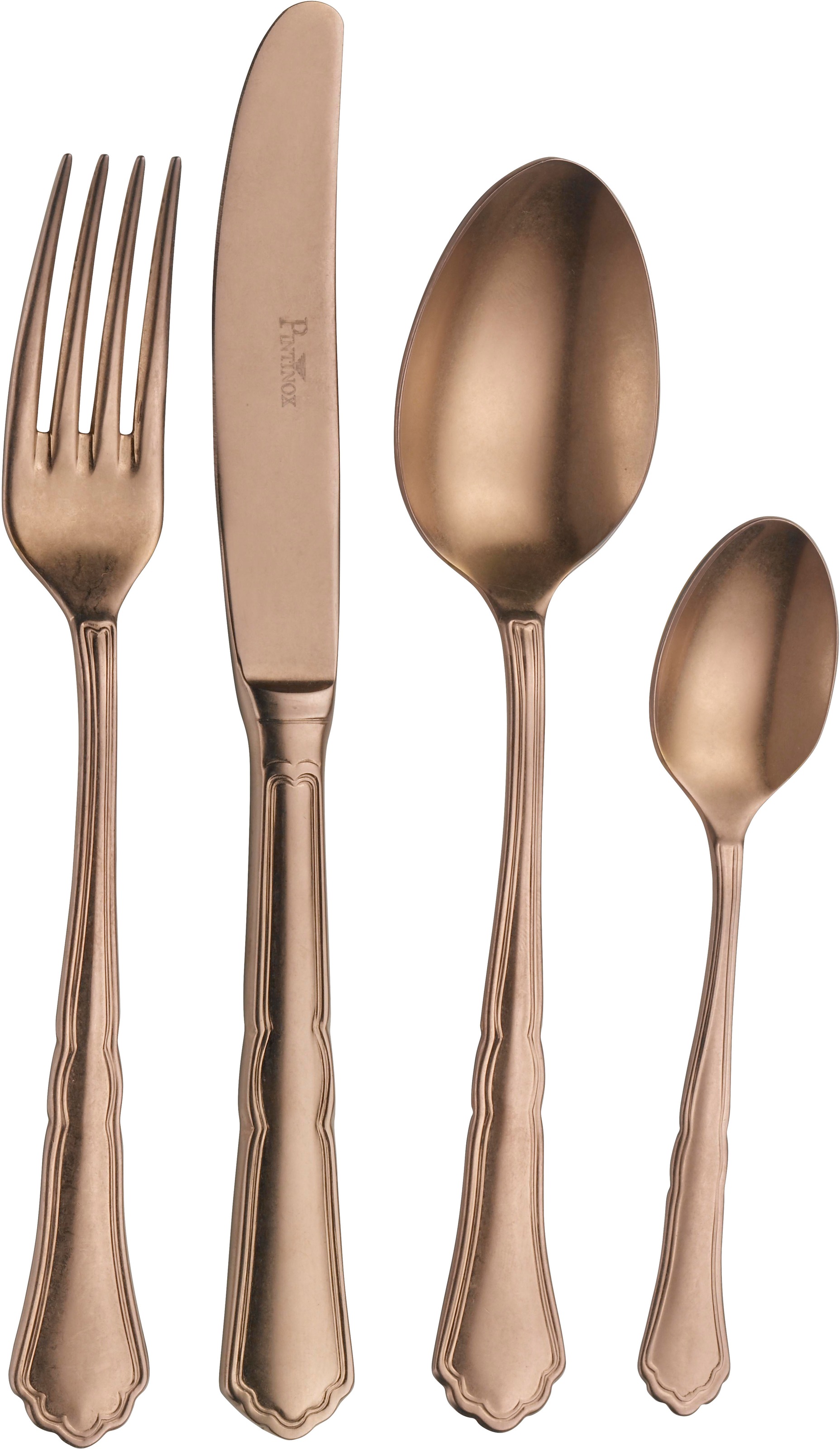 PINTINOX Besteck-Set »Settecento Alchemique Bronze« Optik Bronze SW PVD Bes günstig online kaufen
