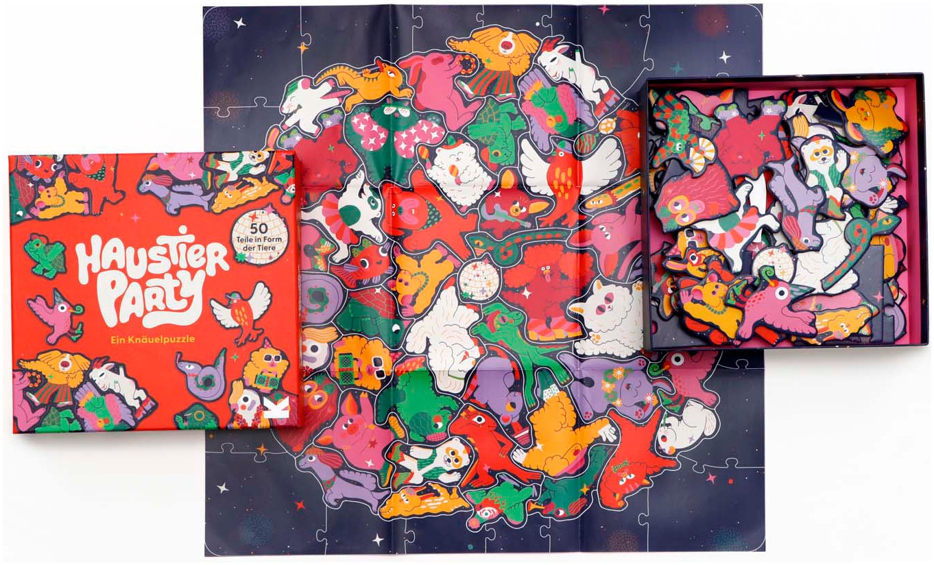 Laurence King Puzzle »Haustier-Party«