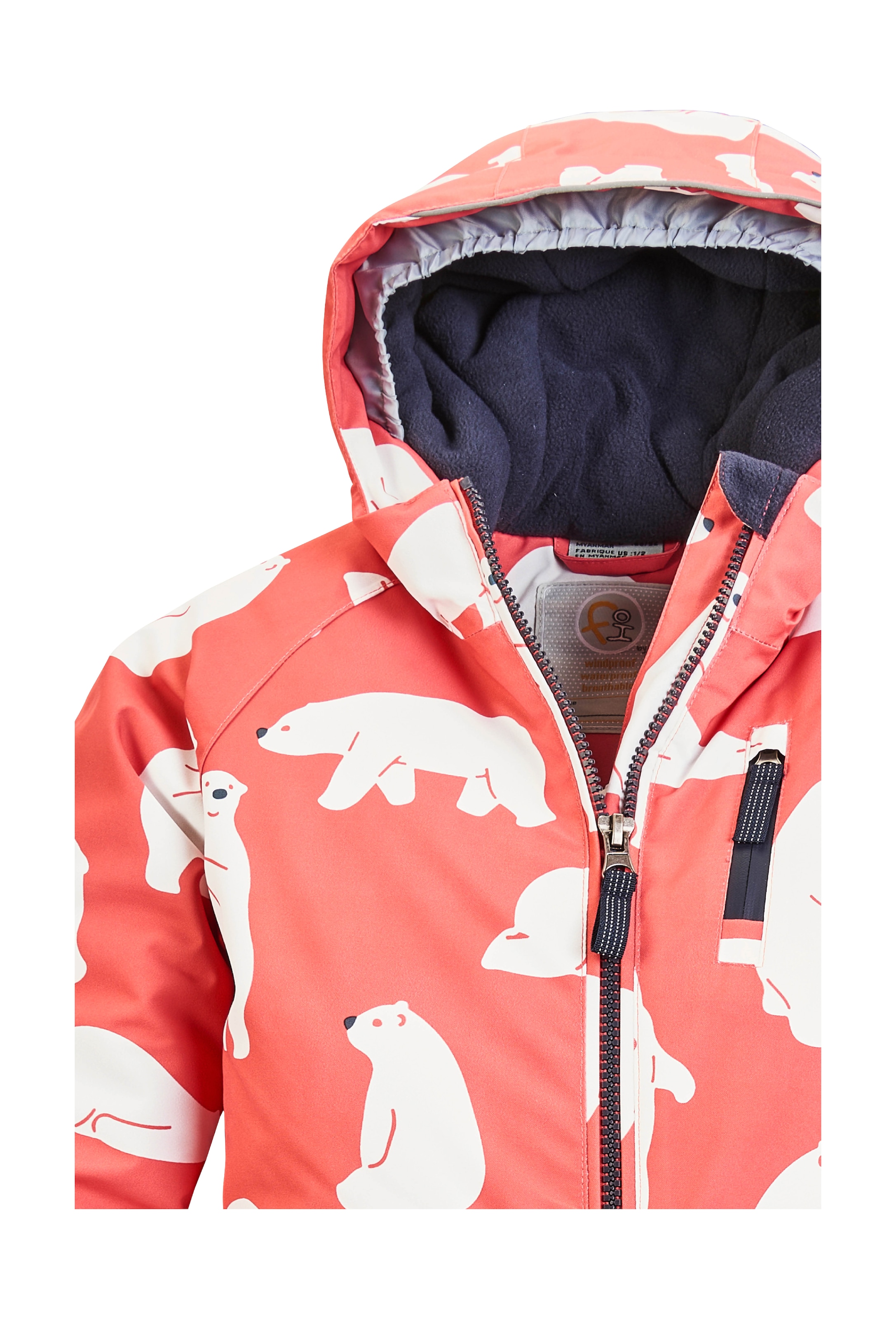 first instinct by killtec Skianzug »FISW 33 MNS ONPC«, Wasserdichter Skioverall mit reflektierenden Elementen und Grow-Up-Funktion