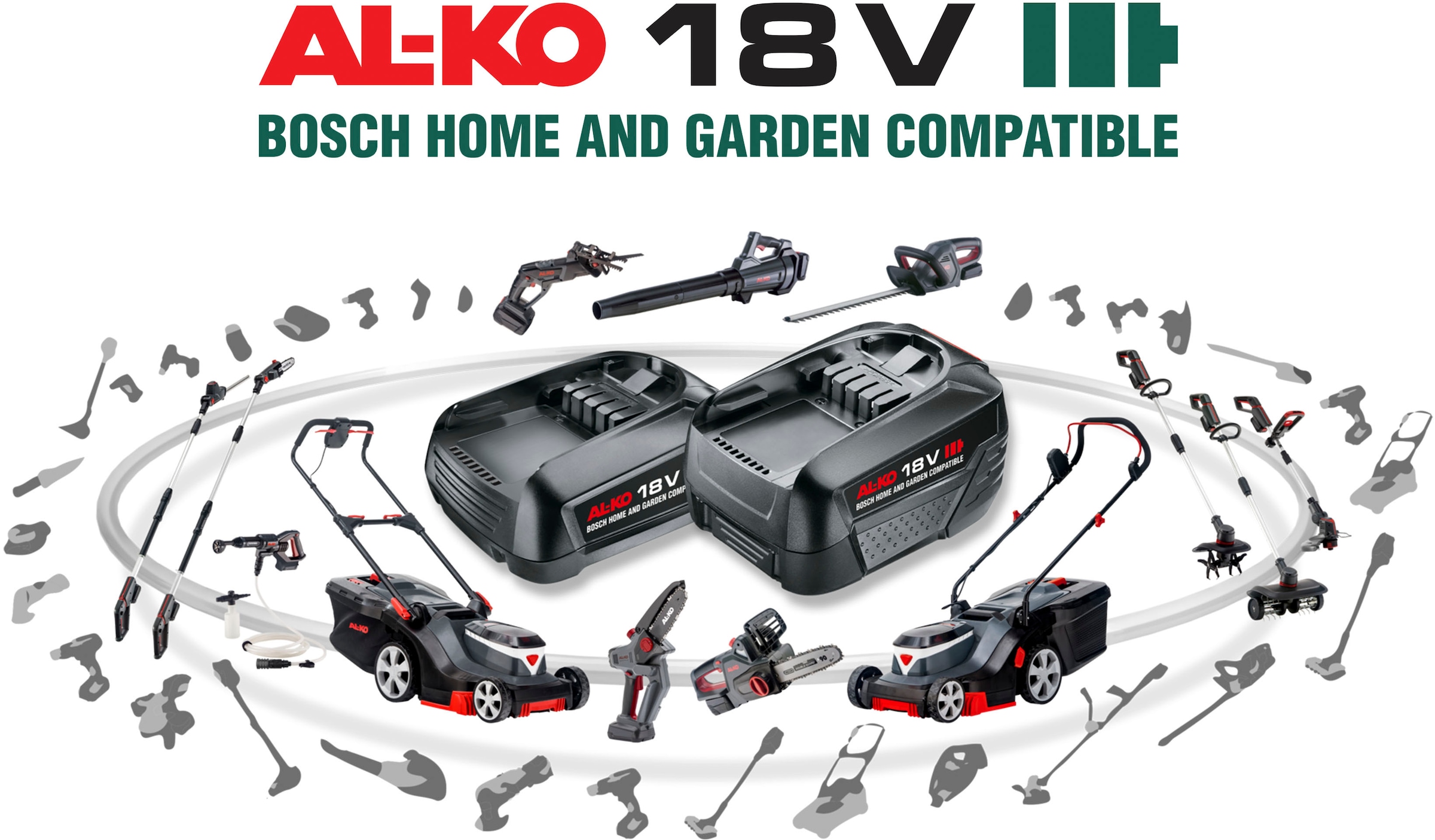 AL-KO Akku »B100.5 Li«, 18,0 V, 18 V, 5,0 Ah Li-Ion-Akku