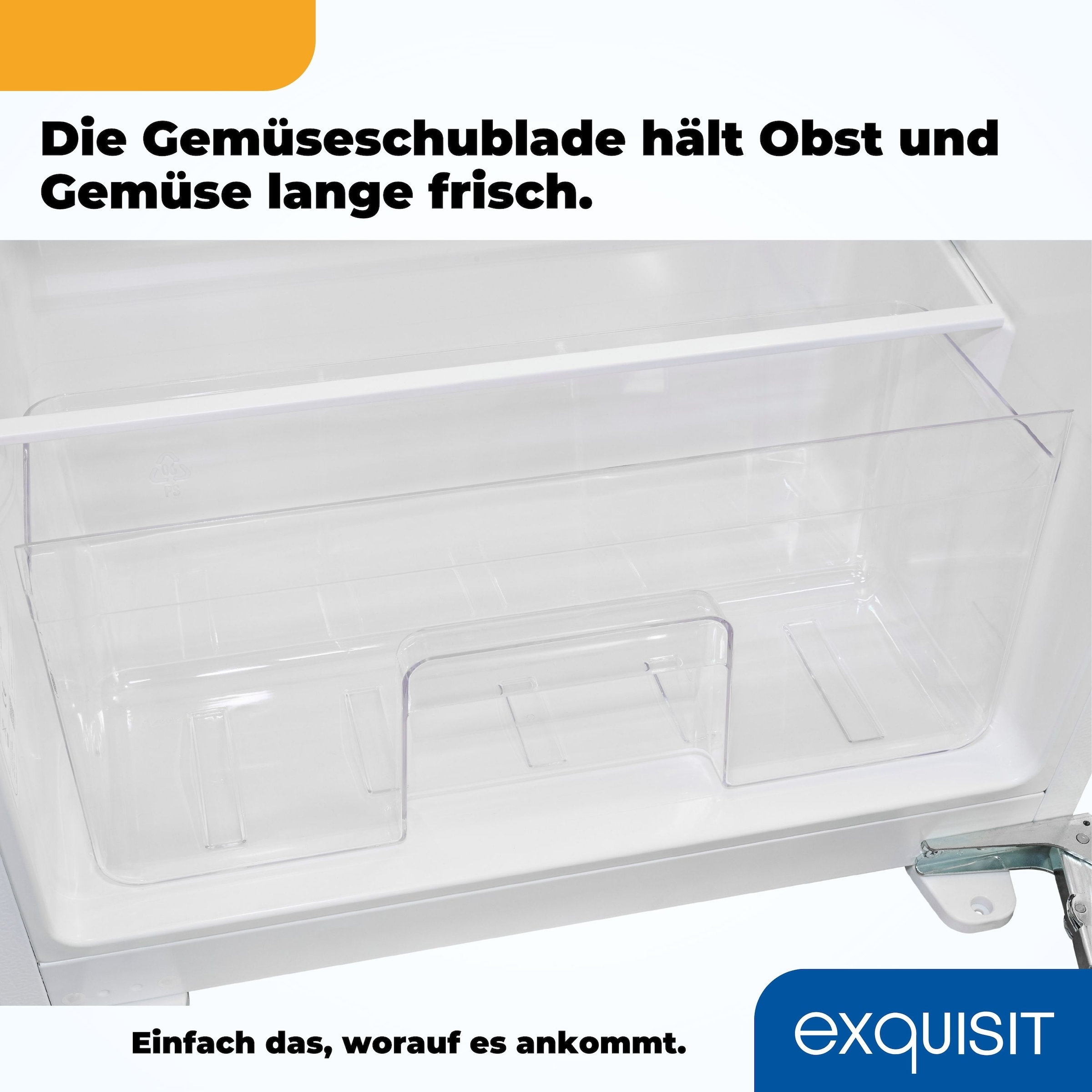 exquisit Einbaukühlschrank »EKS131-4-FE-O90E«, digitale Temperaturanzeige