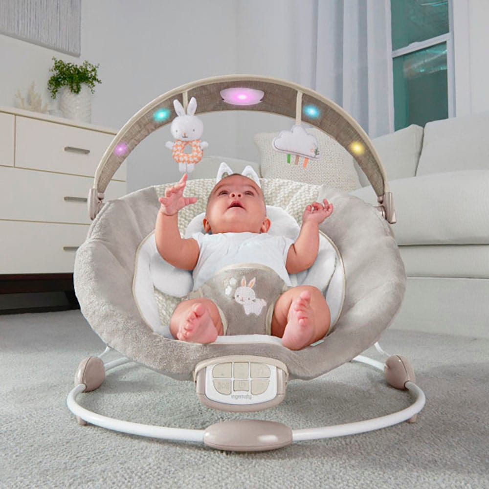 ingenuity Babyschaukel »InLighten Bouncer™ - Twinkle Tails™«, bis 9 kg, mit Licht und Sound