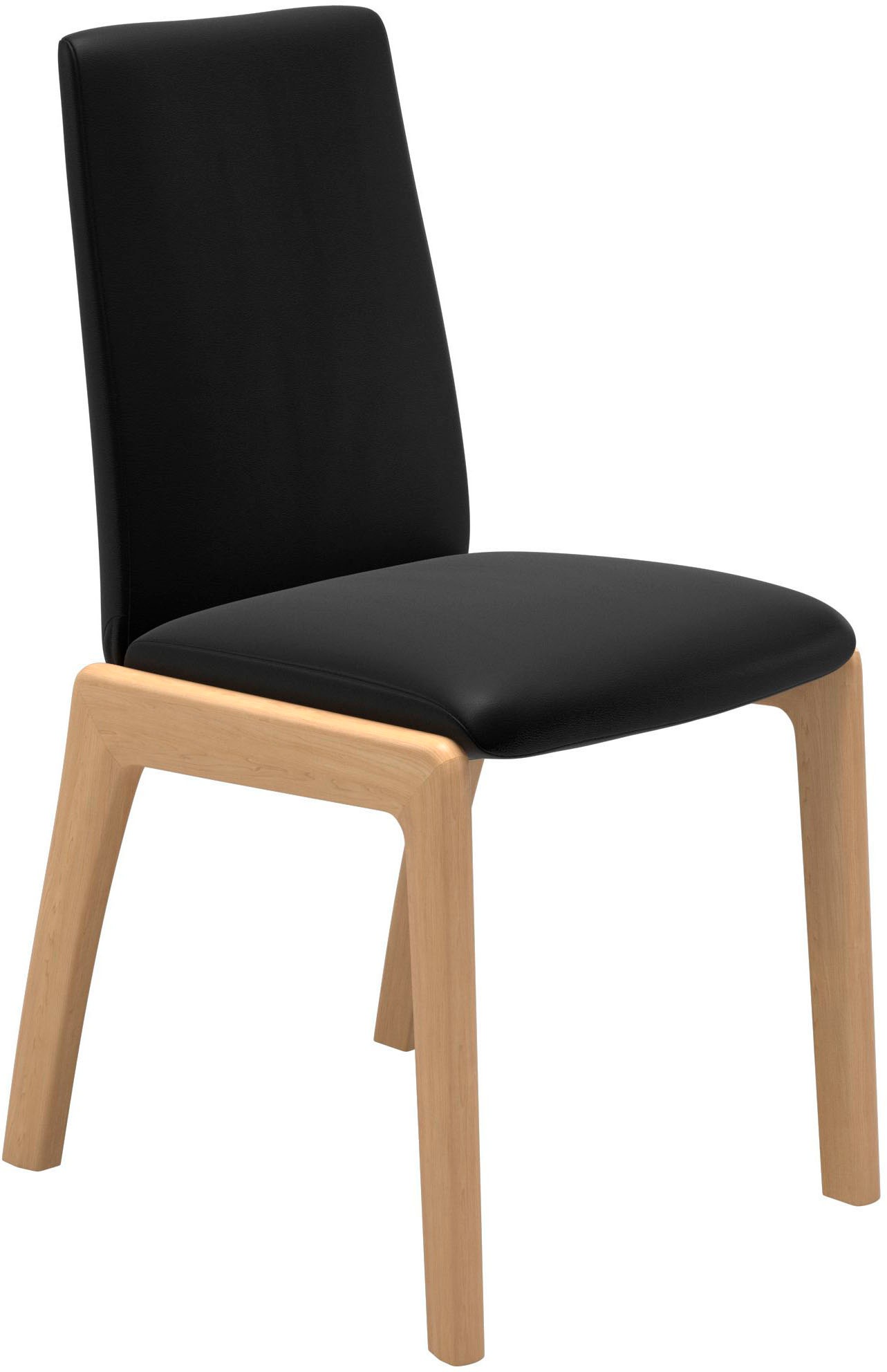 Stressless® Polsterstuhl »Laurel«, Leder BATICK, Low Back, Größe M, mit abgerundeten Beinen in Eiche natur