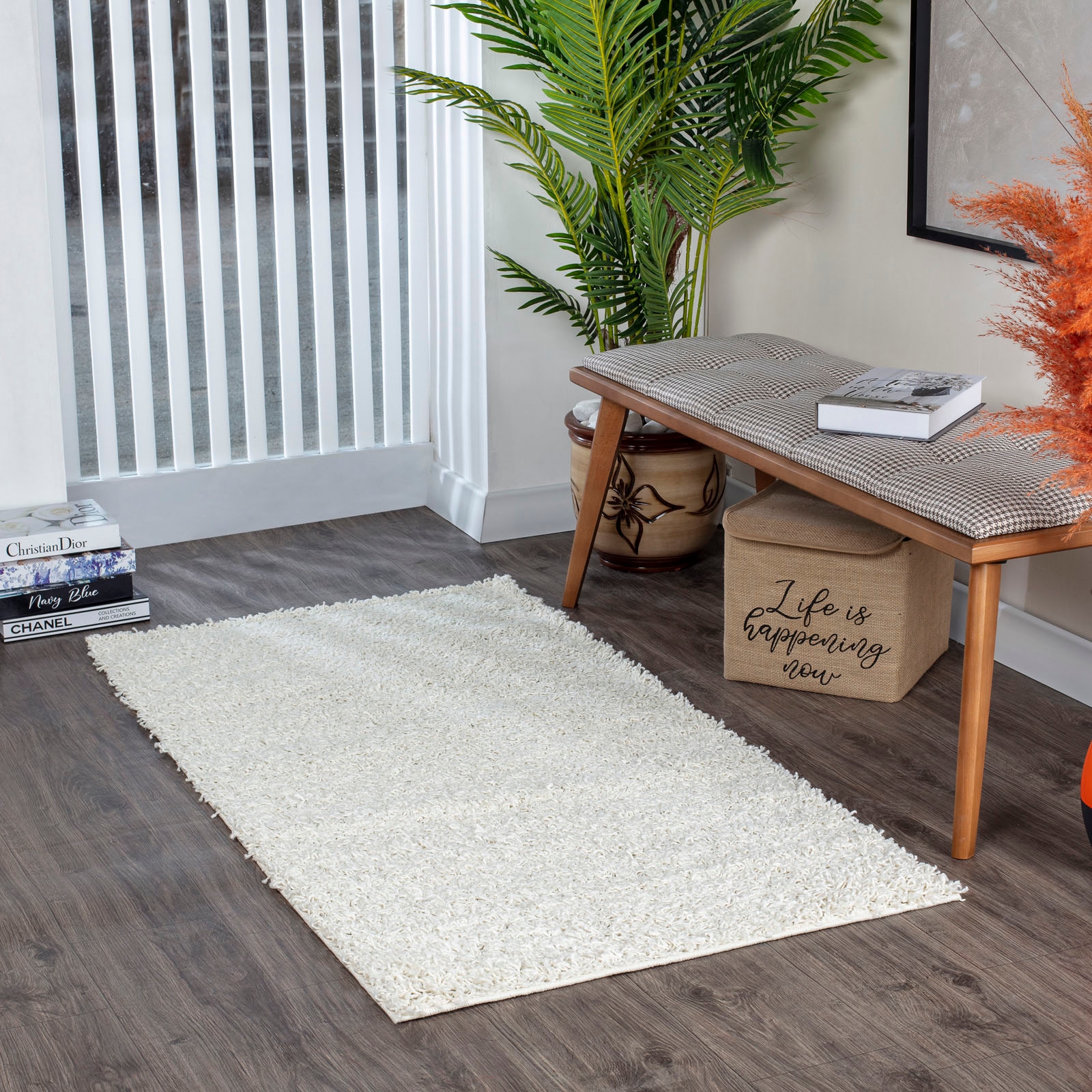 Livabliss Hochflor-Teppich »BORACAY«, rechteckig, 37 mm Höhe, Flauschig, La günstig online kaufen