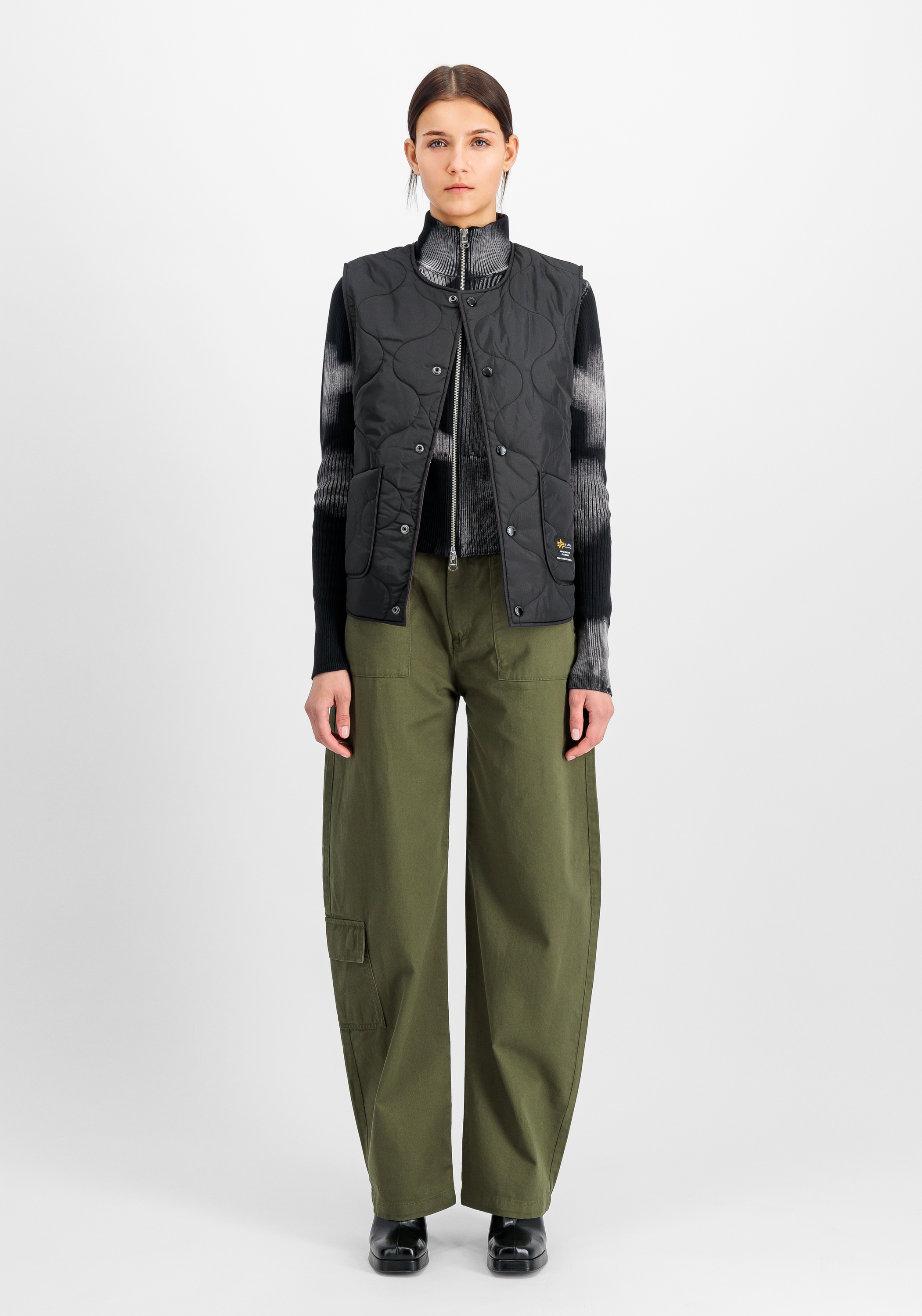 Alpha Industries Wendejacke »Alpha Industries Women - Vests Reversible Vest W«