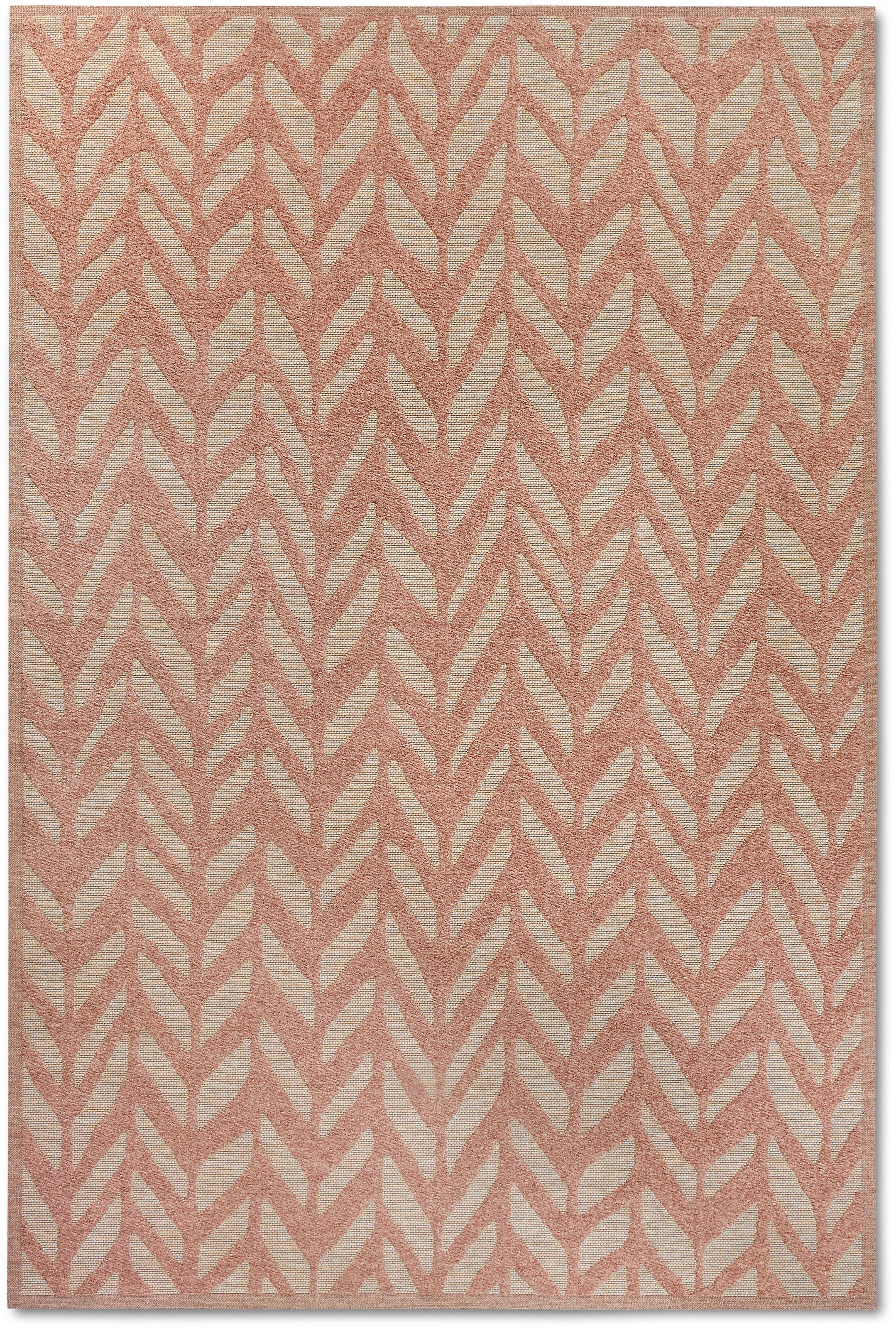 Villeroy & Boch Outdoorteppich »Georgette«, rechteckig, 4 mm Höhe, In-& Outdoor, Flachgewebe, wetterfest, Terrasse, Balkon, modern, Trend