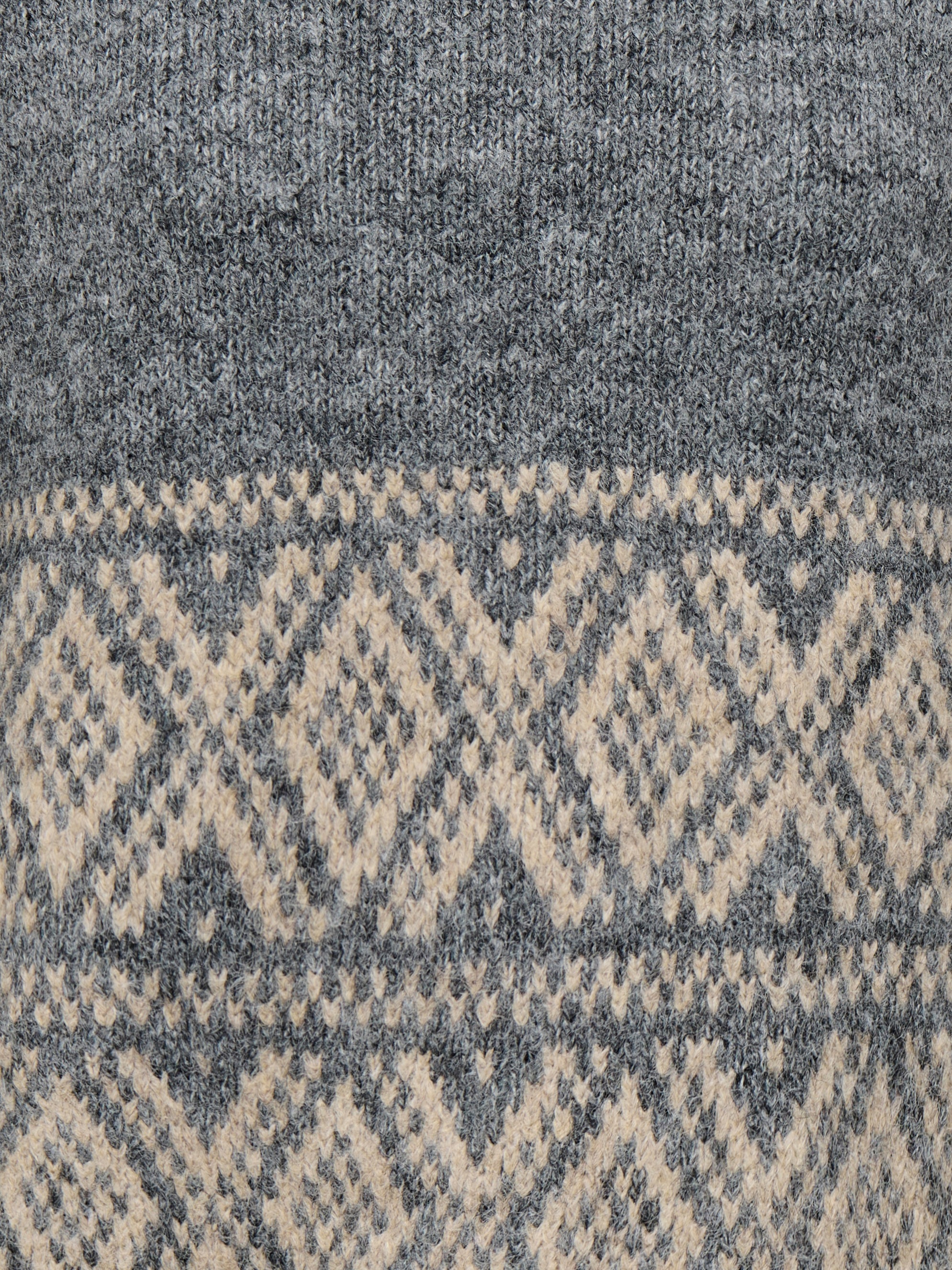 JDY Strickpullover »JDYDINA L/S ON FAROE ISLAND PULLOVE KNT« Materialmix