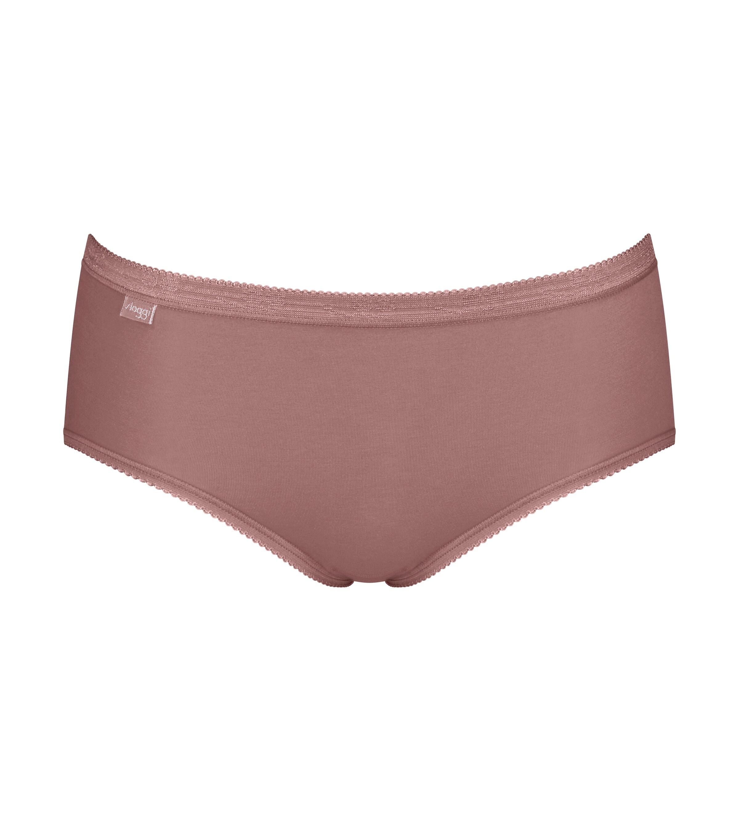 sloggi Midislip »Basic+«, (3er Pack), Baumwollmix, klassischer Stil, mittelhoher Bund, Softnähte