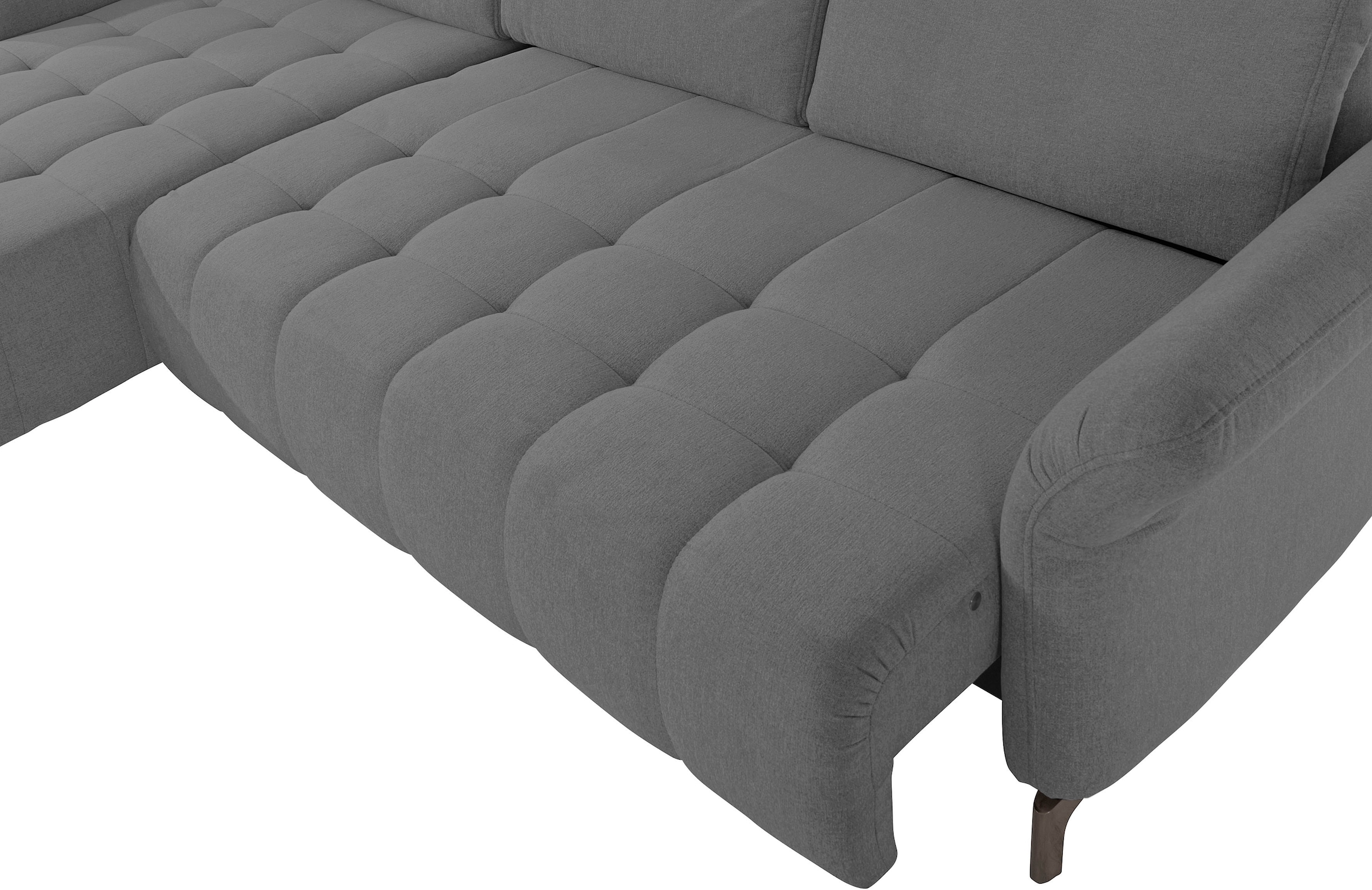 INOSIGN Ecksofa »Fresh L-Form«, Federkern, wahlweise Kopfteilverstellung und motorischer Vorziehsitz
