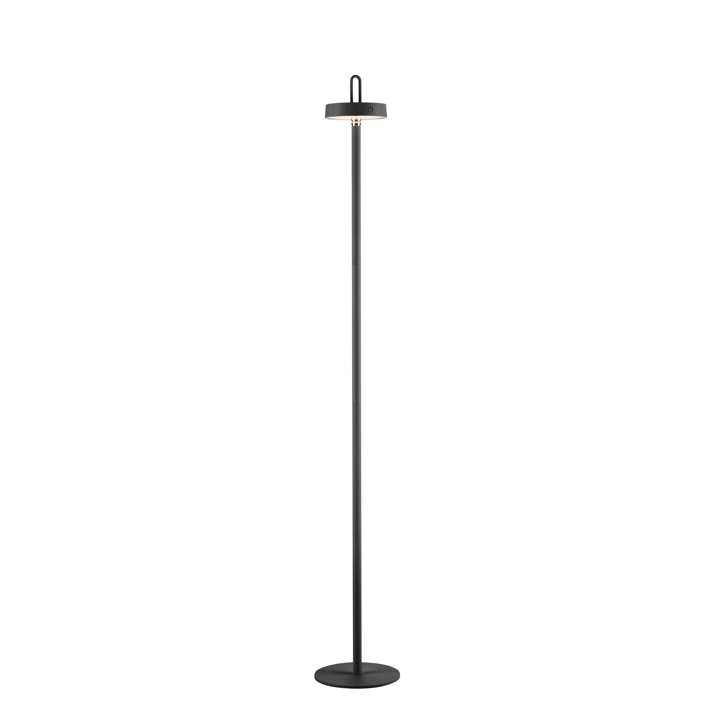 JUST LIGHT Stehlampe »AMAG«, 1 flammig, Leuchtmittel LED-Modul | LED fest integriert, Akkuleuchte