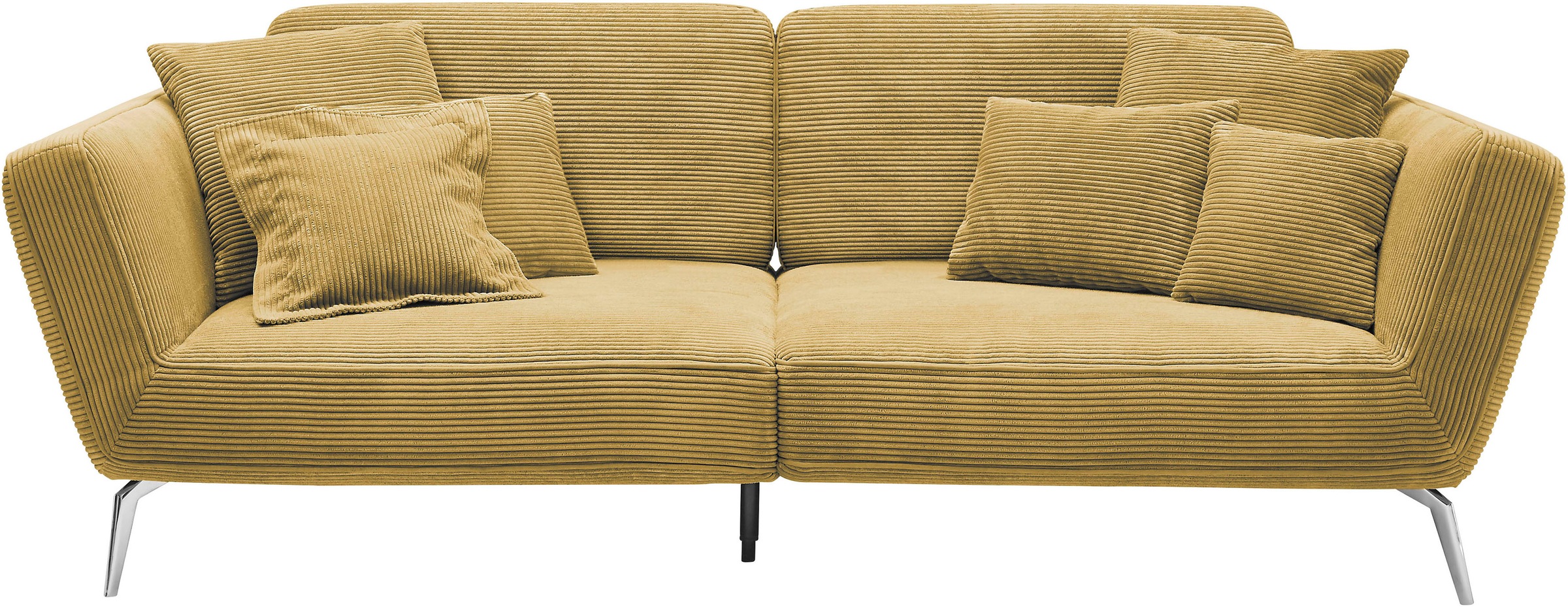 set one by Musterring Big-Sofa »SO 4500«, Füße chromfarben, wahlweise mit K günstig online kaufen