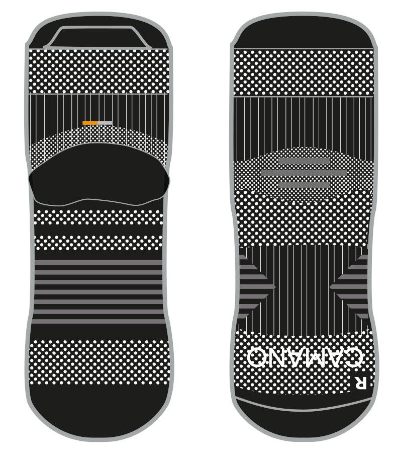 Camano Kurzsocken »function«, (4 Paar), Performance, Multi Sportsocken, Fußgewölbe-Stütze, gepolsterte Sohle