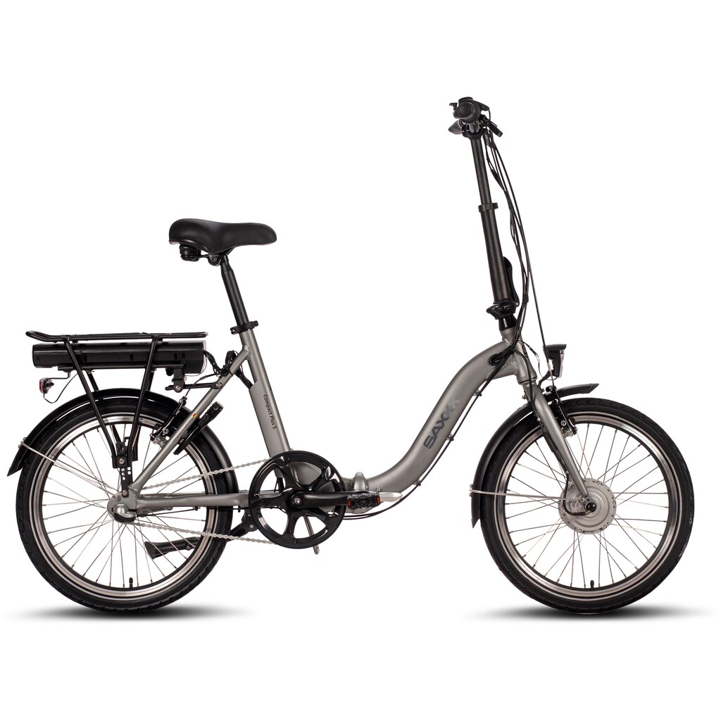 SAXXX E-Bike »Compact Plus S«, 3 Gang, Frontmotor 250 W