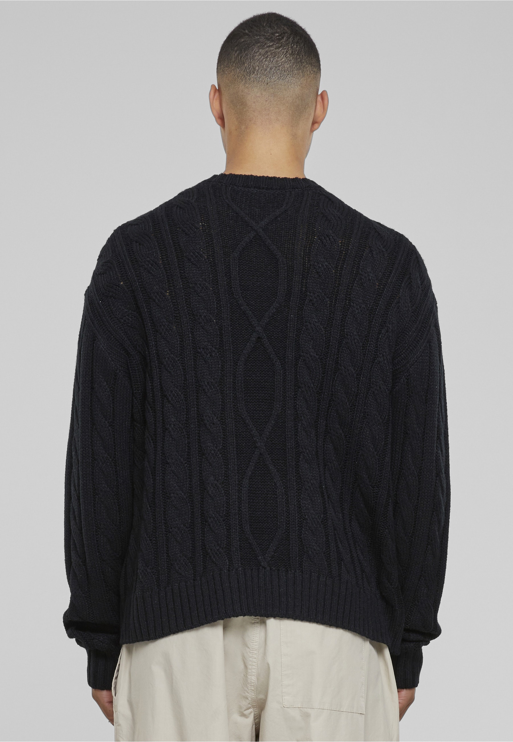 URBAN CLASSICS Rundhalspullover »Urban Classics Herren Set In Boxy Sweater« 1 Stk.