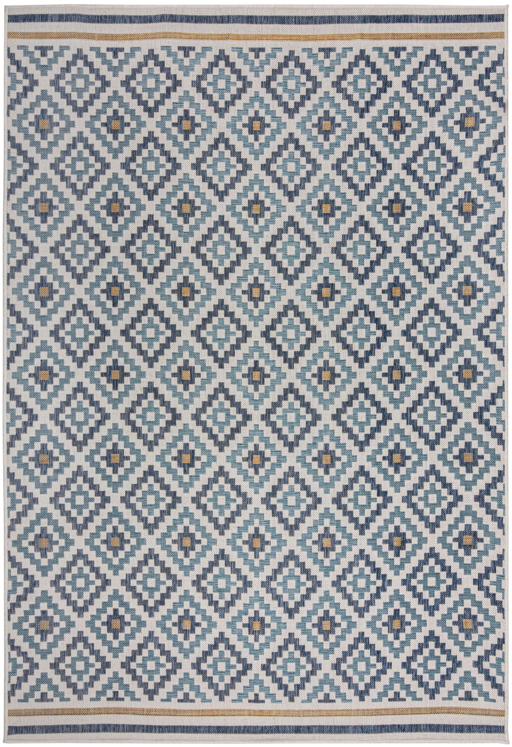 FLAIR RUGS Teppich »ZiaTrellis«, rechteckig, 4 mm Höhe, Zia Trellis Indoor günstig online kaufen