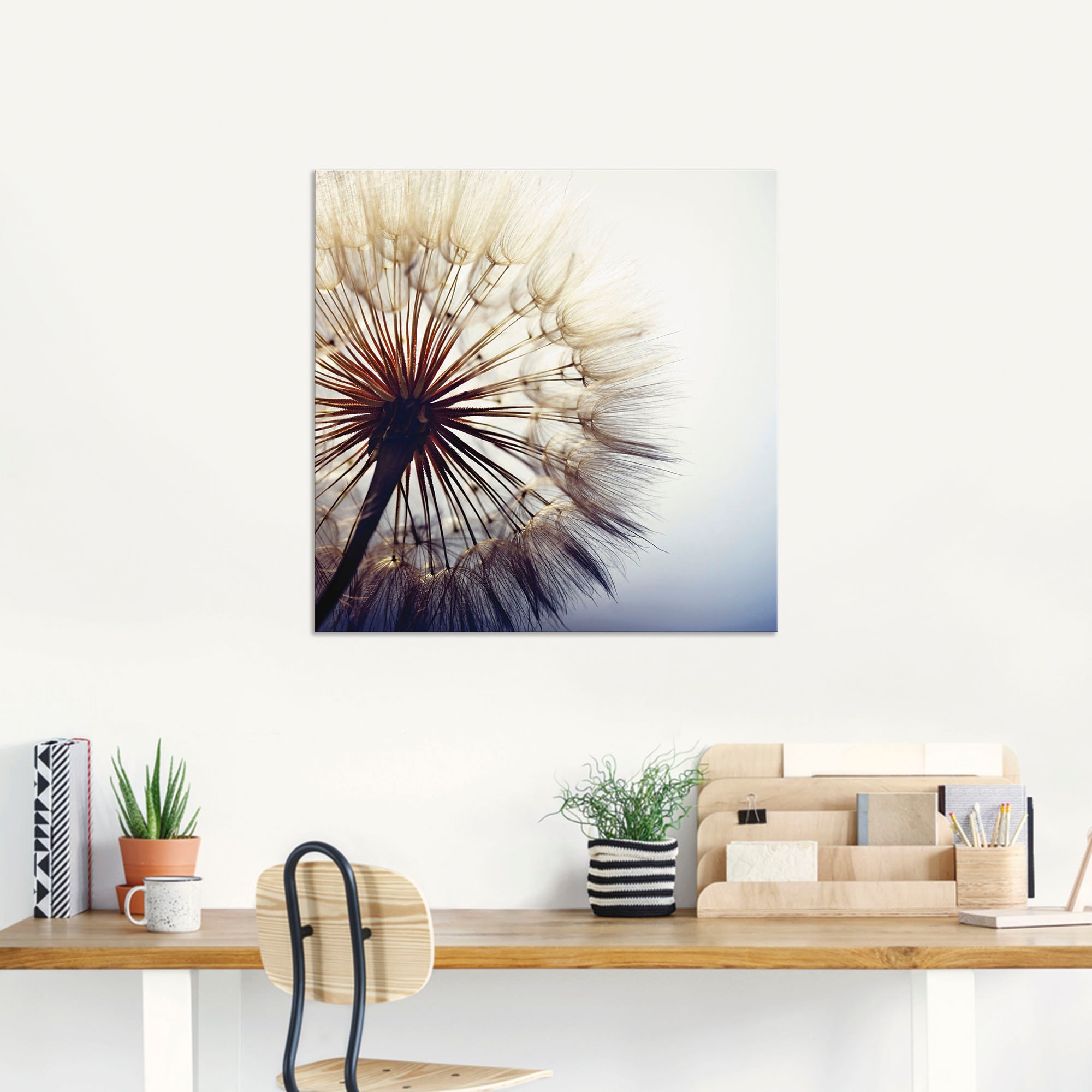 Artland Wandbild »Große Pusteblume«, Blumen, (1 St.), als Alubild, Outdoorbild, Leinwandbild, Poster, Wandaufkleber