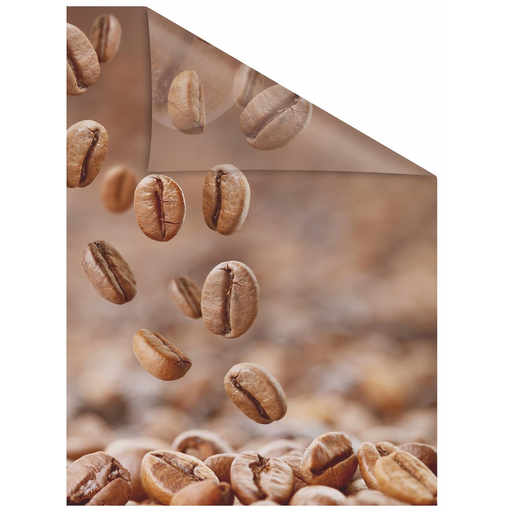 LICHTBLICK ORIGINAL Fensterfolie »Kaffee«, 1 St., blickdicht, strukturiertKlebepunkte