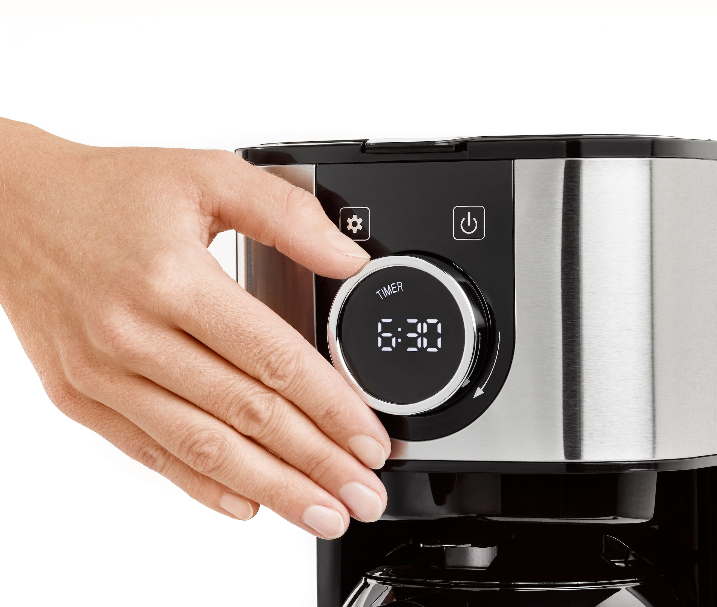 Caso Filterkaffeemaschine »1858 Selection C12« 1,5 l Kaffeekanne Papierfilter 1x4
