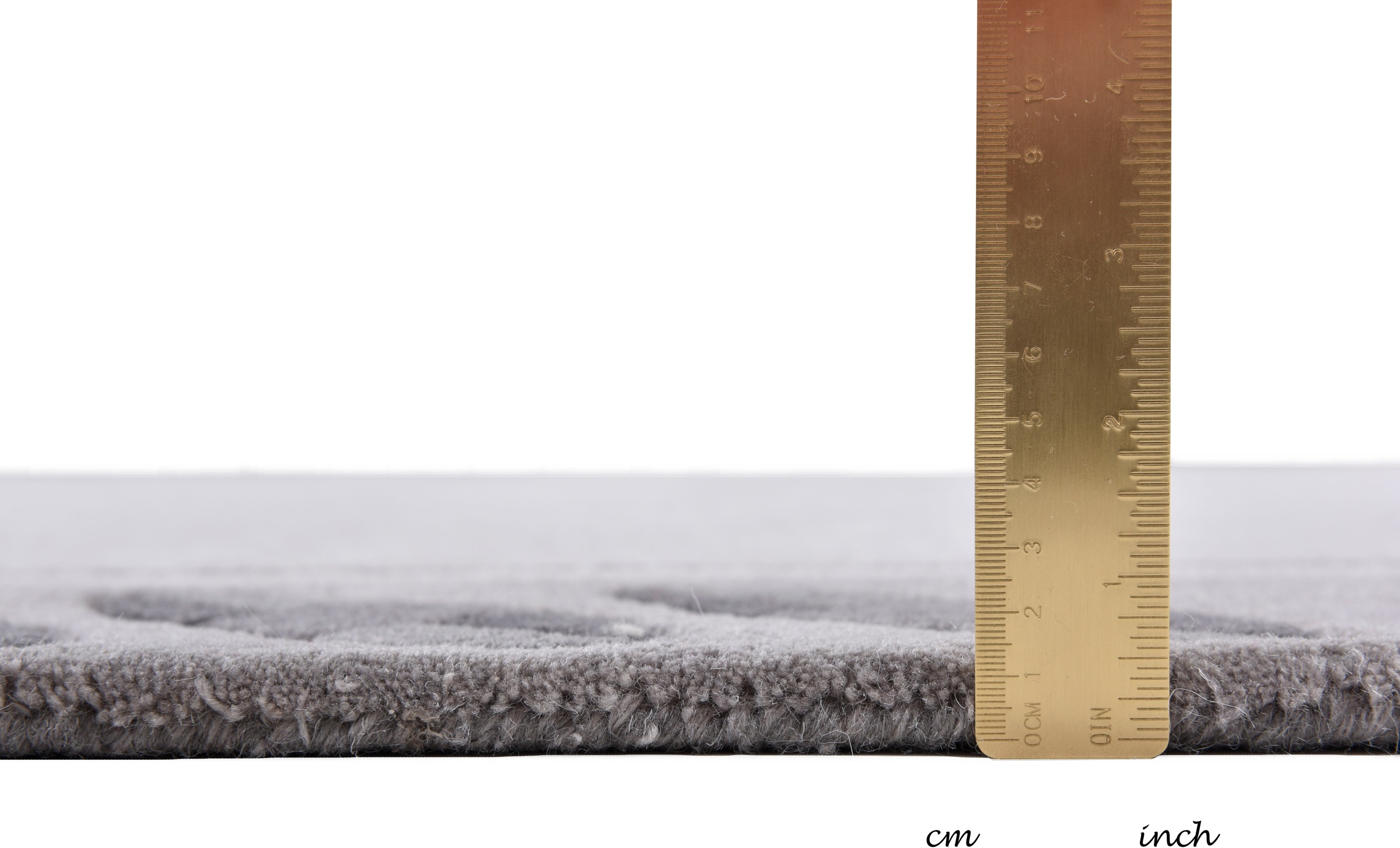 THEKO Wollteppich »Royal Nepali 3029« rechteckig 15 mm Höhe reine Wolle, handgetuftet, modernes Design, mit Bodüre