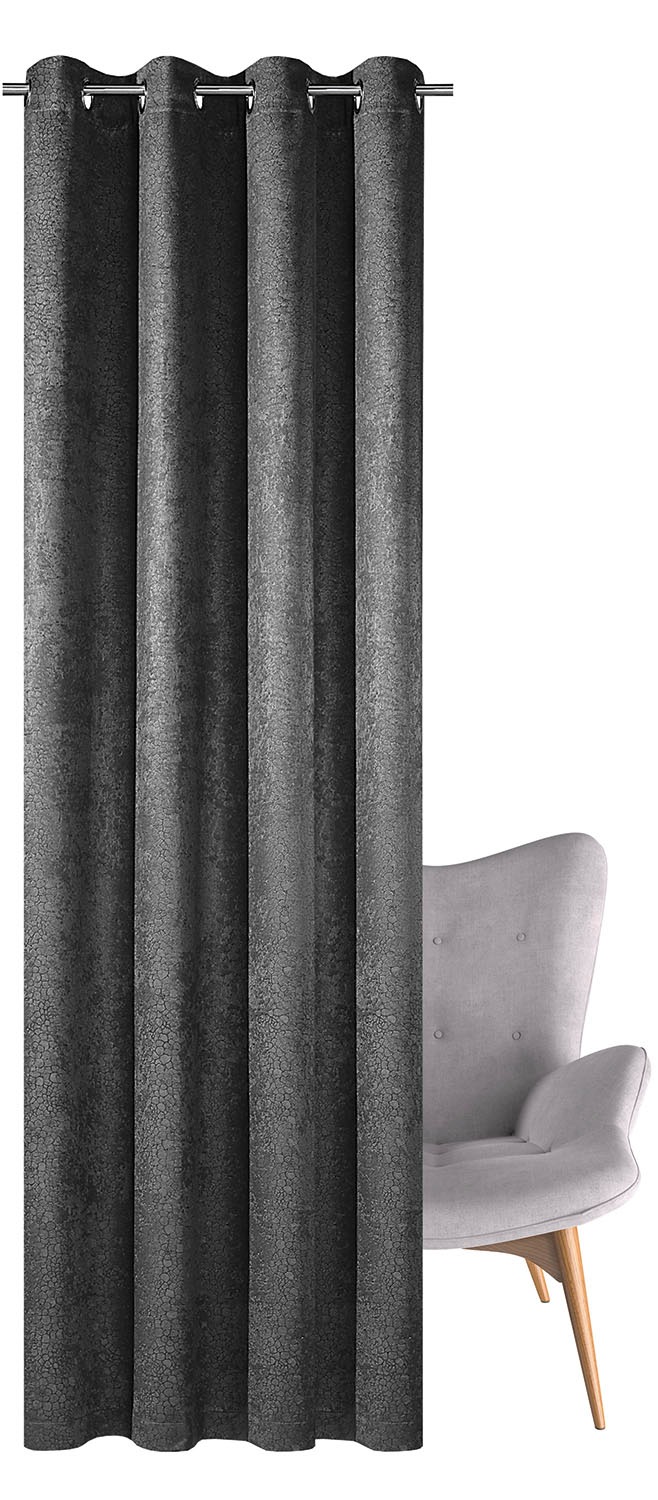 Gerster Vorhang »Lavina« Ösen 1 Stk. tlg. Blickdichter Ösenschal "Lavina" günstig online kaufen