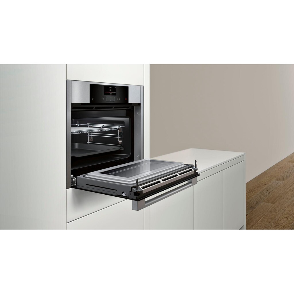 NEFF Backofen mit Mikrowelle »C15MS22N0«, N 90, C15MS22N0, easyClean