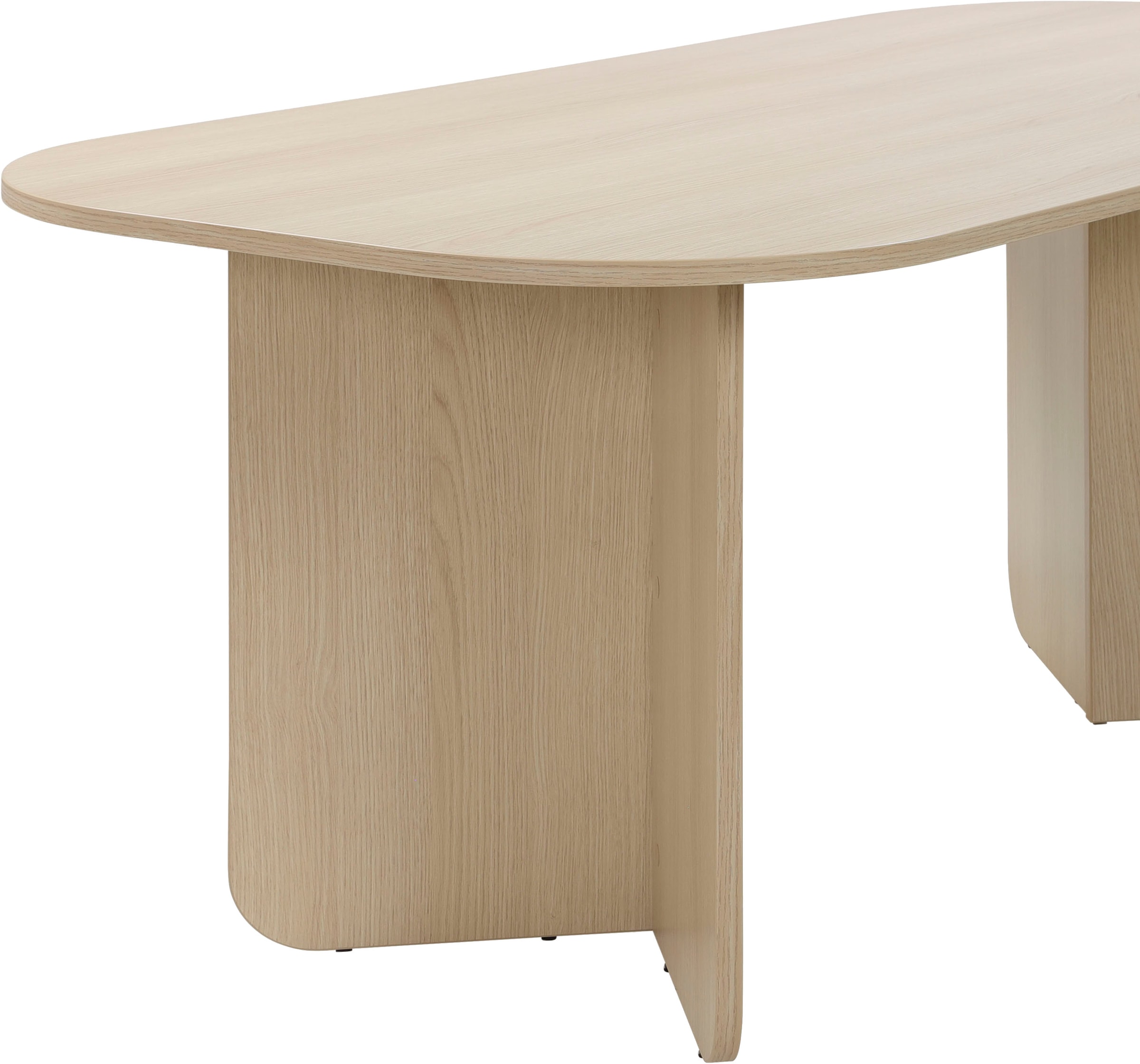 TOM TAILOR HOME Esstisch »ROUNDES TABLE«, Tischplatte und -beine mit gerundeten Ecken.