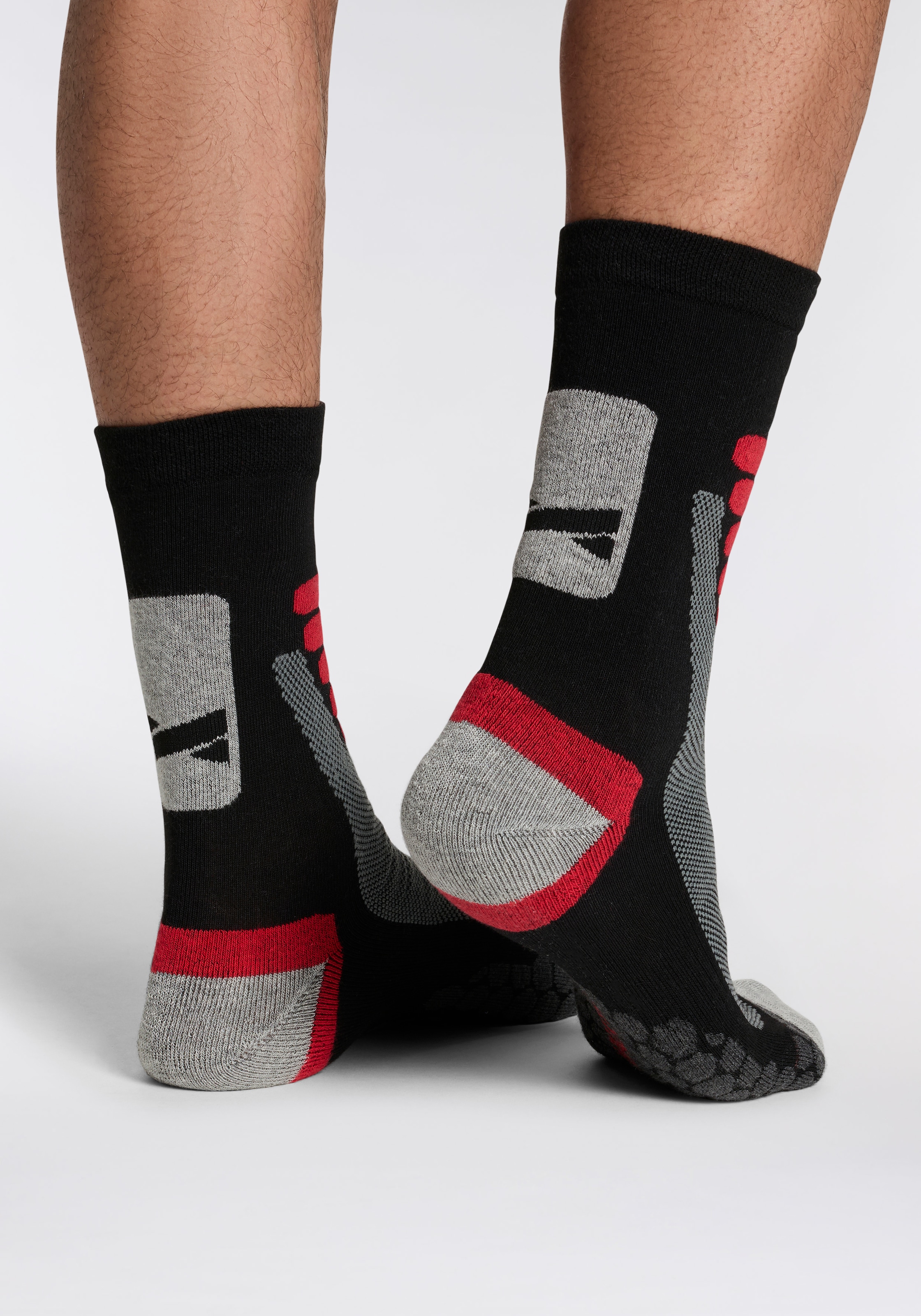 XTREME sockswear Laufsocken »2er Pack«, (2 Paar), Unisex Diabetiker Sport- und Funktionssocken, mit Coolmax