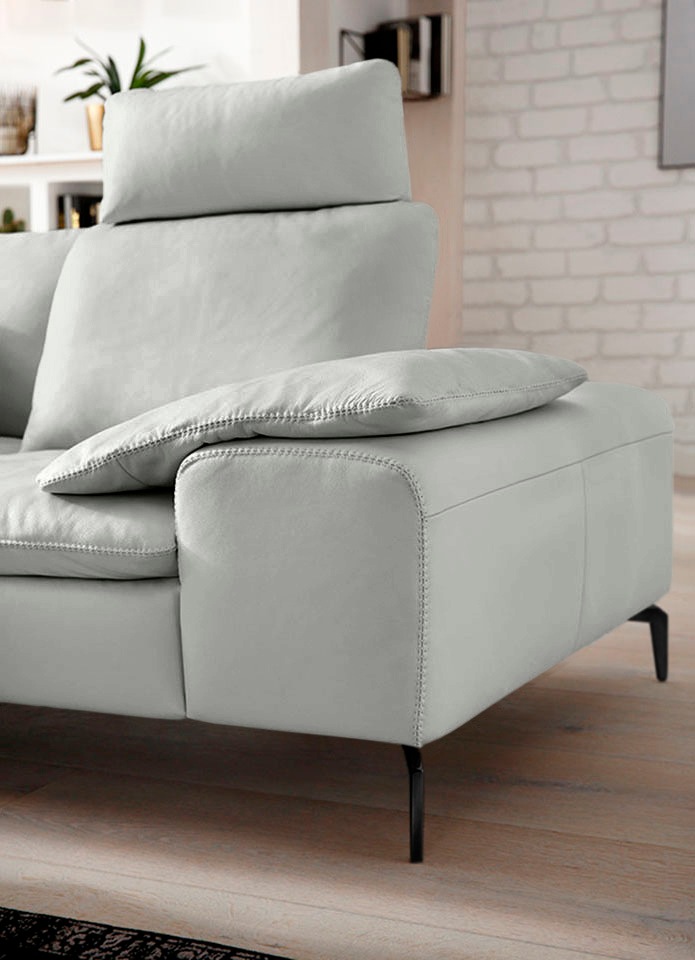 W.SCHILLIG Ecksofa »valentinoo, Designsofa, elegant und bequem, L-Form«, (Set), mit Sitztiefenverstellung, Breite 318 cm