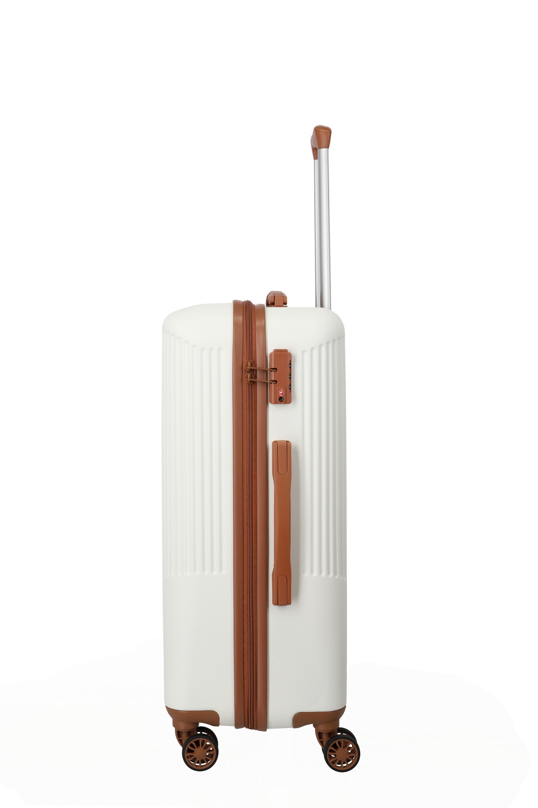 travelite Trolleyset »BALI 4w L/M/S«, (Set, 3 tlg., Hartschalen Trolley Set), Kofferset Reisegepäck Reisekoffer Hartschallenkoffer TSA Schloss