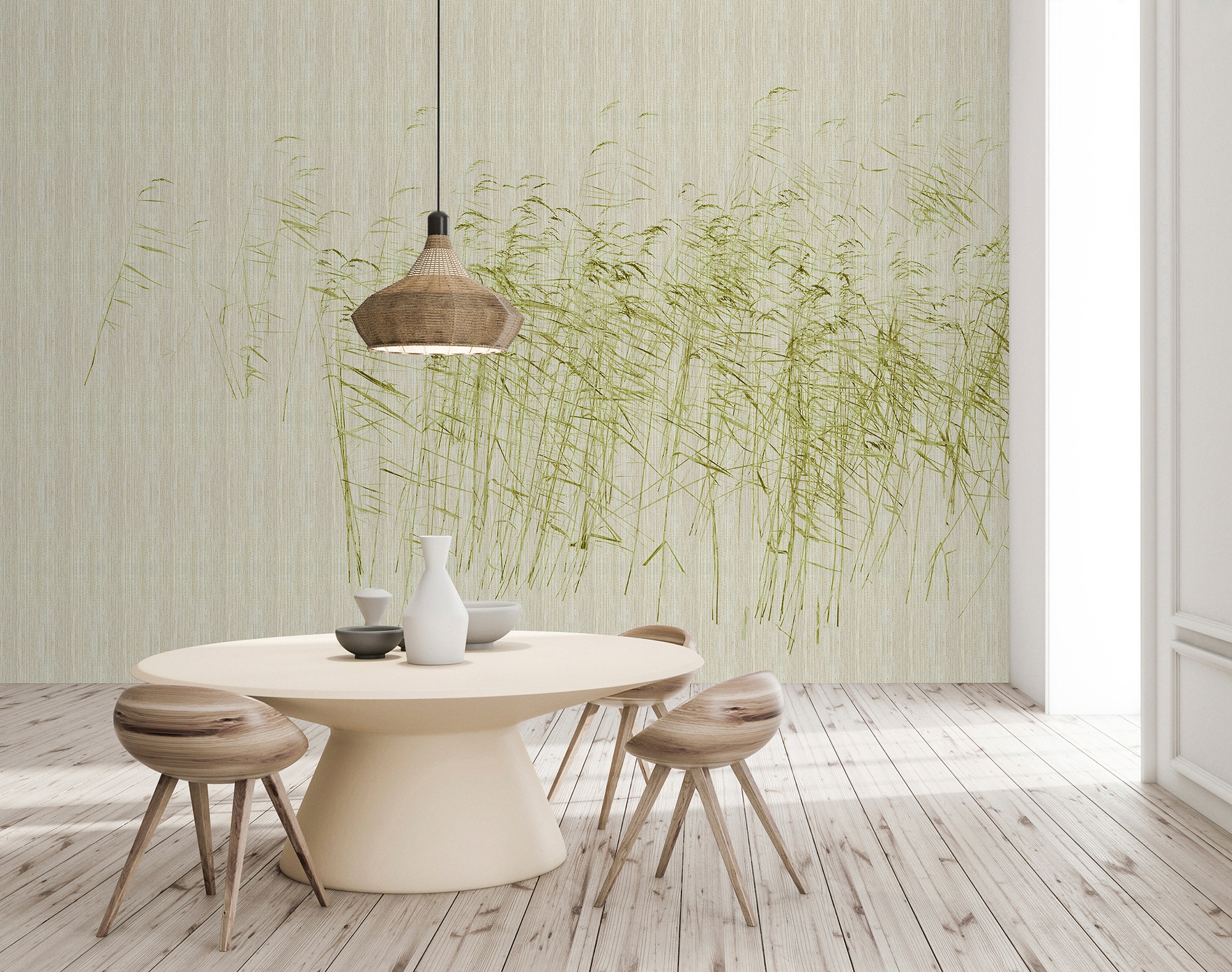living walls Fototapete »Walls by Patel At The Pond« glatt Vlies, Wand günstig online kaufen