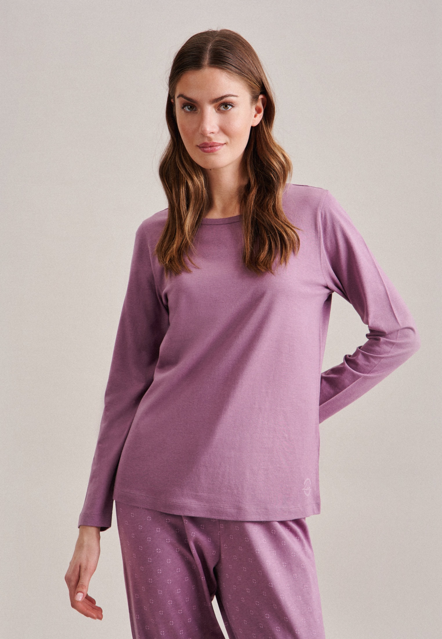 seidensticker Pyjama »Schwarze Rose«