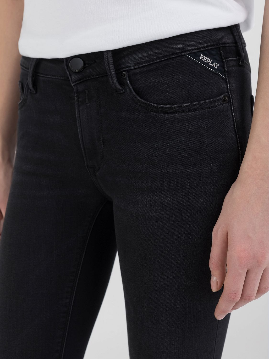 Replay 5-Pocket-Jeans »NEW LUZ Skinny Fit«, in Ankle-Länge