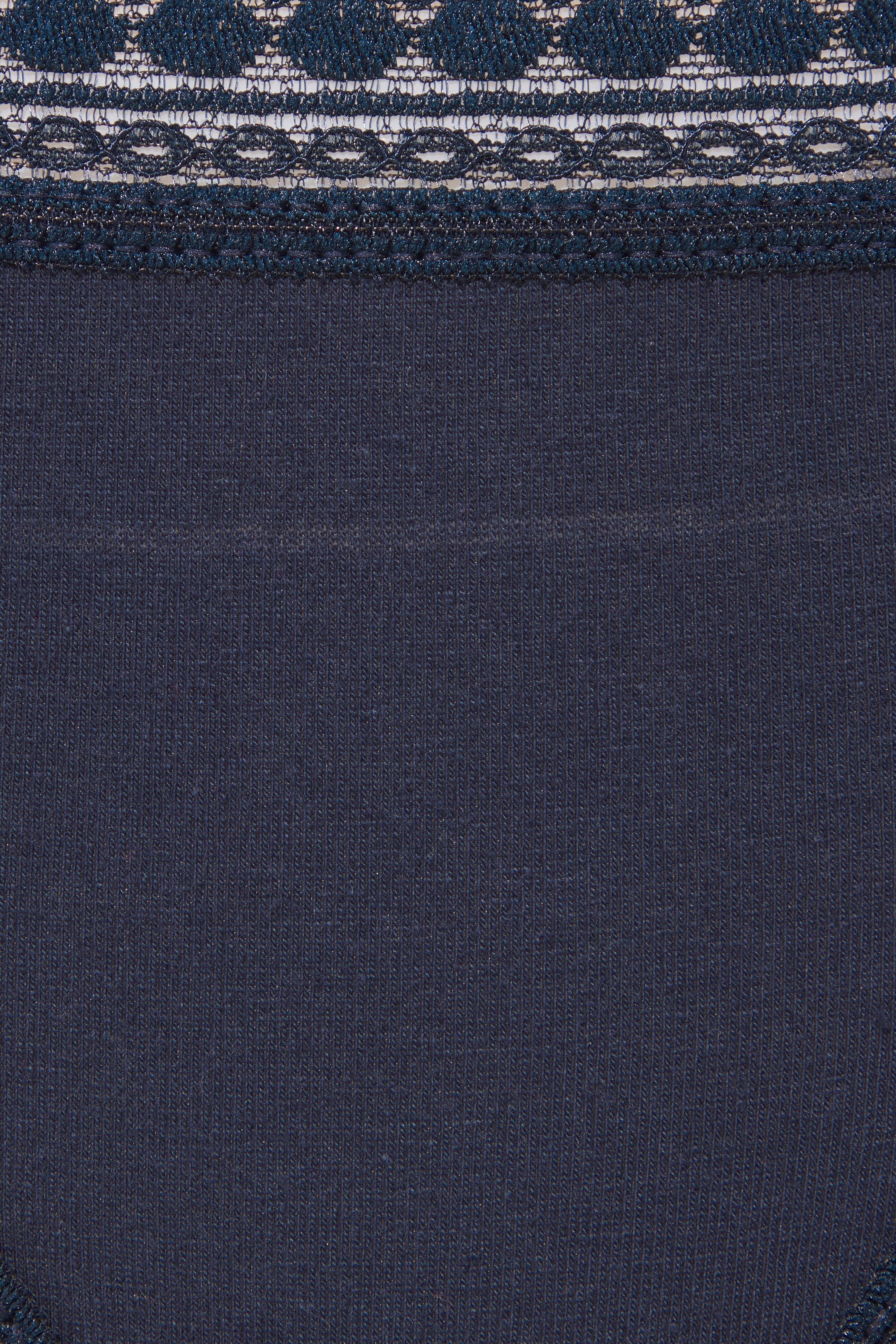 LASCANA Brasilslip 3er-Set,  aus elastischer Baumwolle mit weicher Spitze